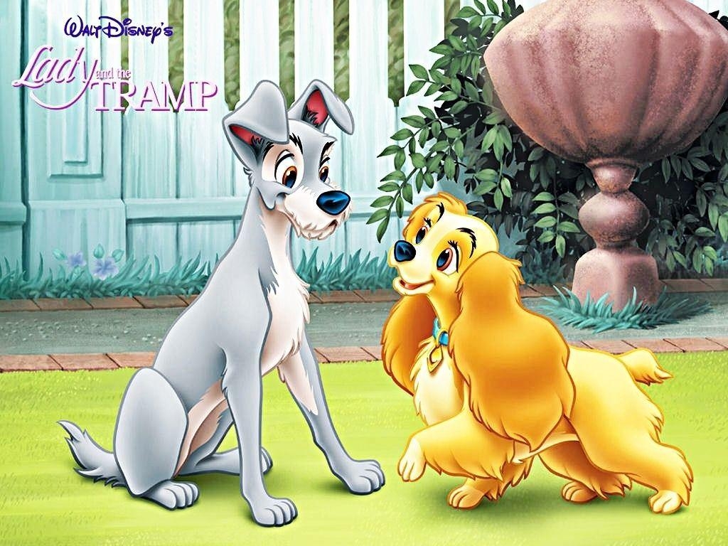 Walt Disney, Susi, Strolch, Klassiker, Cartoon, 1030x770 HD Desktop