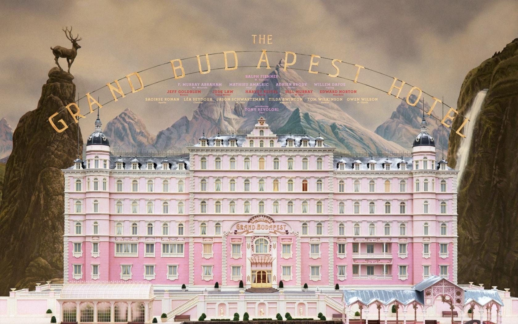 Grand Budapest Hotel, Film, 2014, Hintergrundbild, Kunst, 1680x1050 HD Desktop