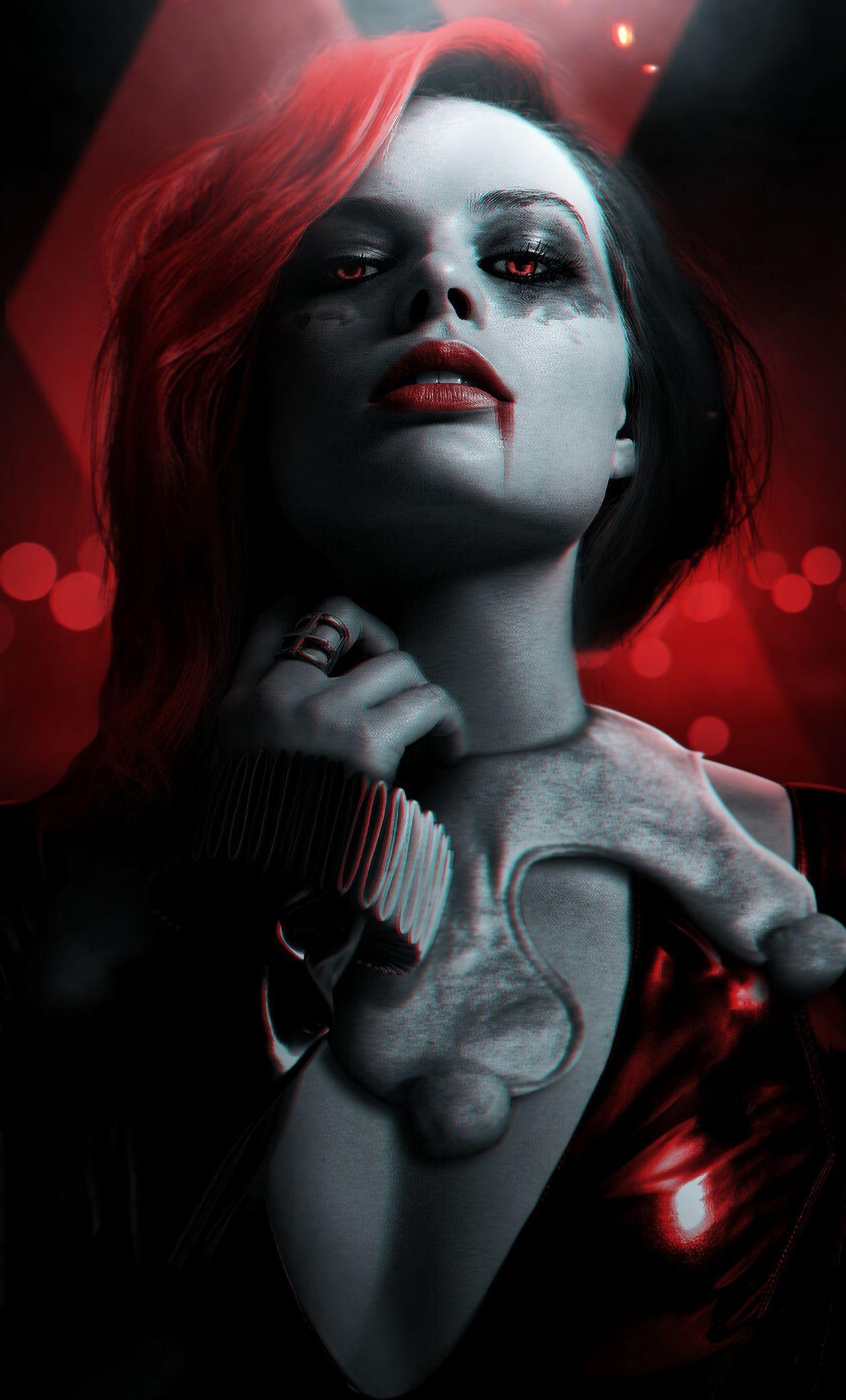 Harley Quinn, Margot Robbie, iPhone, 4K, Film, 1280x2120 HD Handy