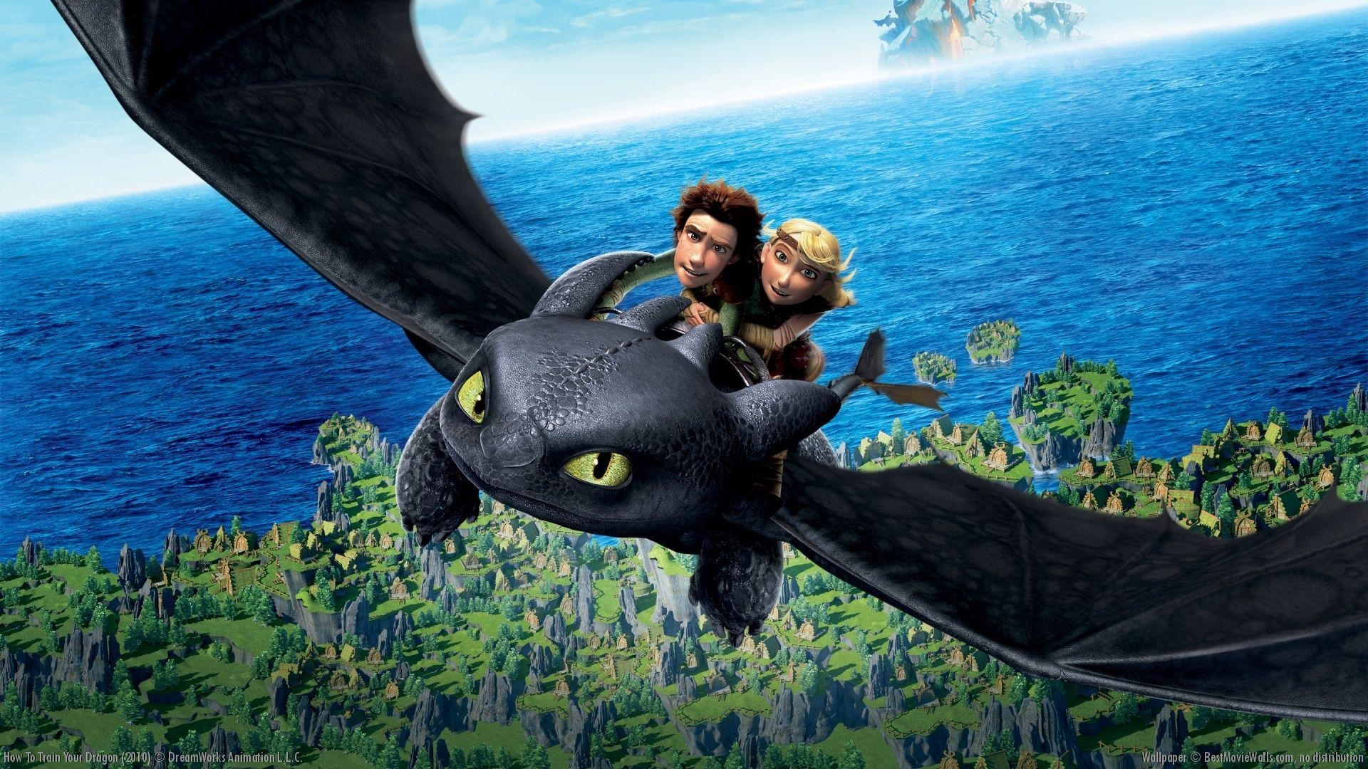 Train Dragon, Animation, DreamWorks, Bildschirmfoto, Hintergrund, 1920x1080 Full HD Desktop