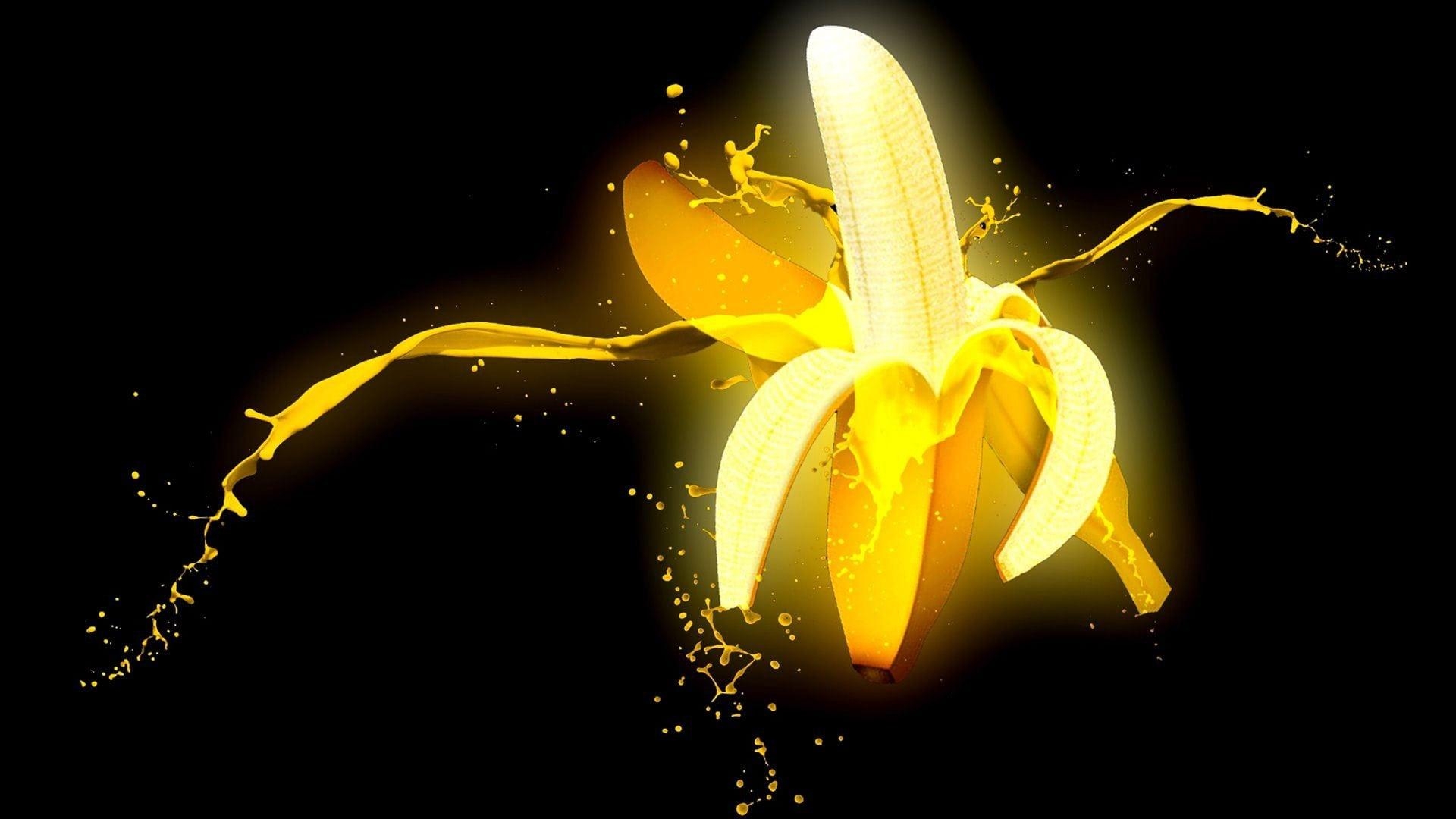 Banane, HD Bild, Lebensmittel, Hintergrund, Fotografie, 1920x1080 Full HD Desktop