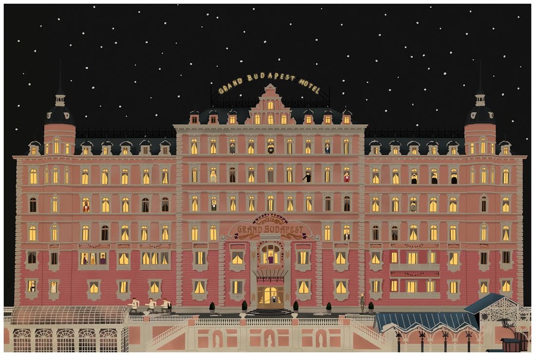 Grand Budapest Hotel, Film, Wes Anderson, Hintergrund, Kunst, 1100x740 HD Desktop