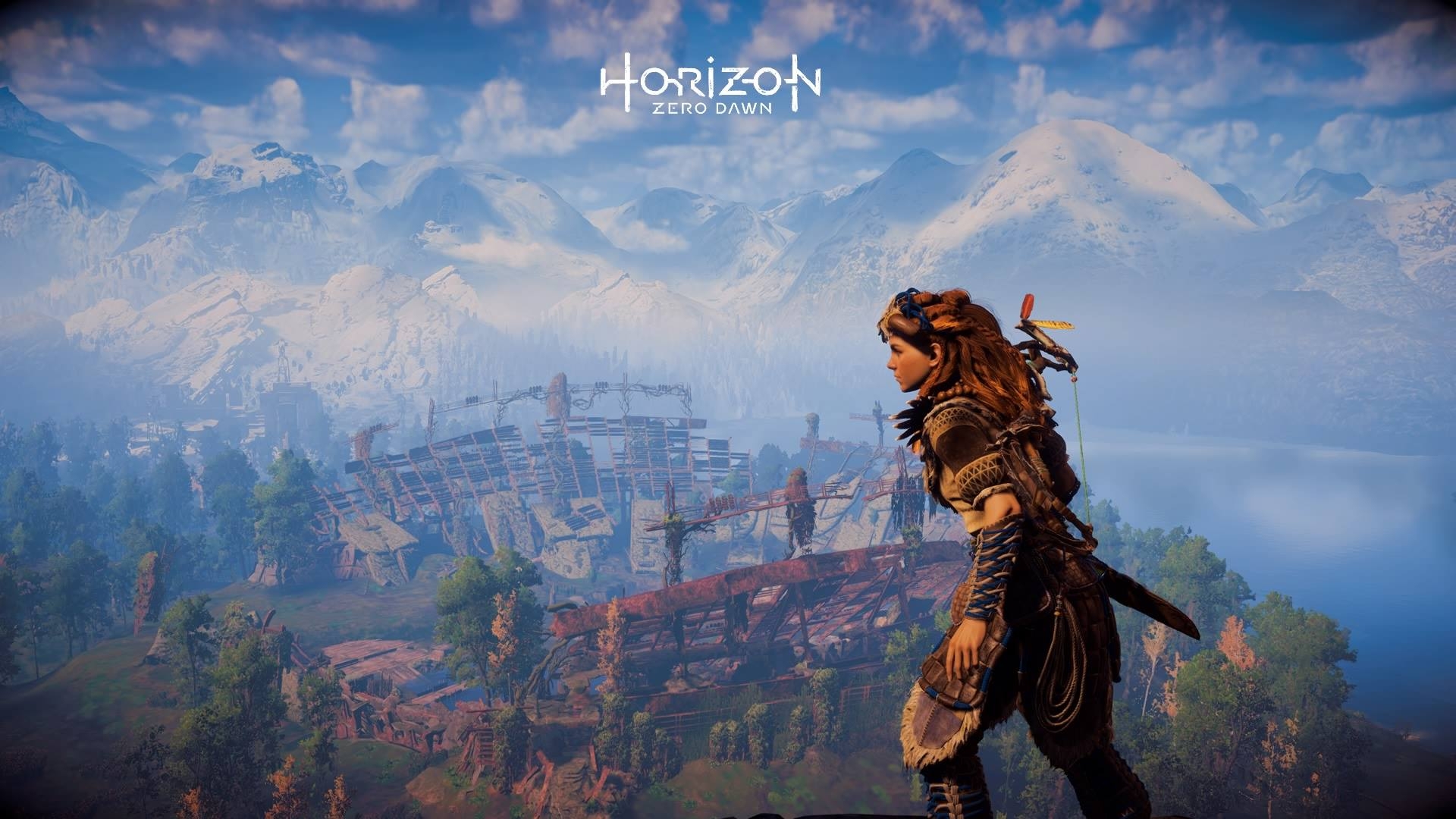 Horizon Zero Dawn, Sammlung, Wallpaper, Abenteuer, PlayStation, 1920x1080 Full HD Desktop