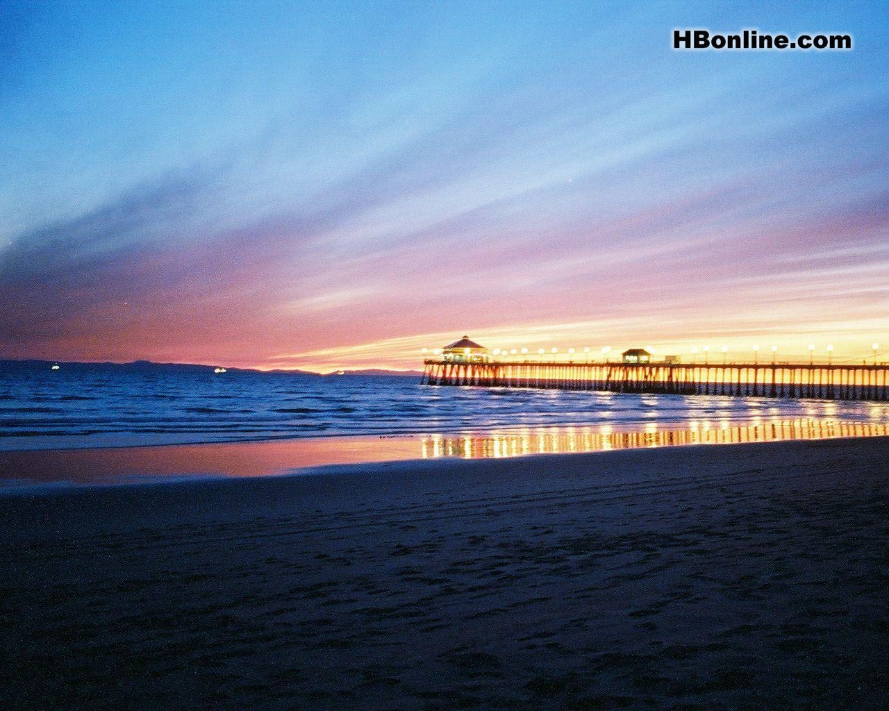 Schönes Huntington Beach, Hintergrund, Kalifornien, Aussicht, 1280x1030 HD Desktop