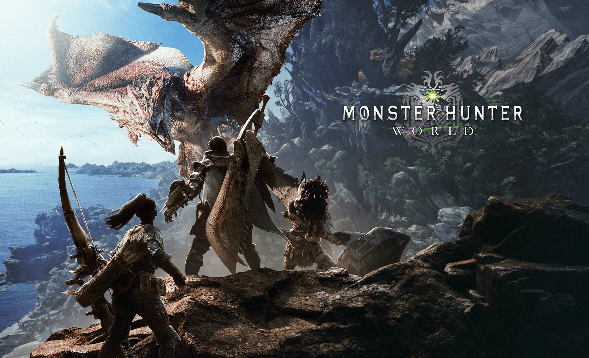 Monster Hunter, Welt, HD, Grafik, 1920x1170 HD Desktop