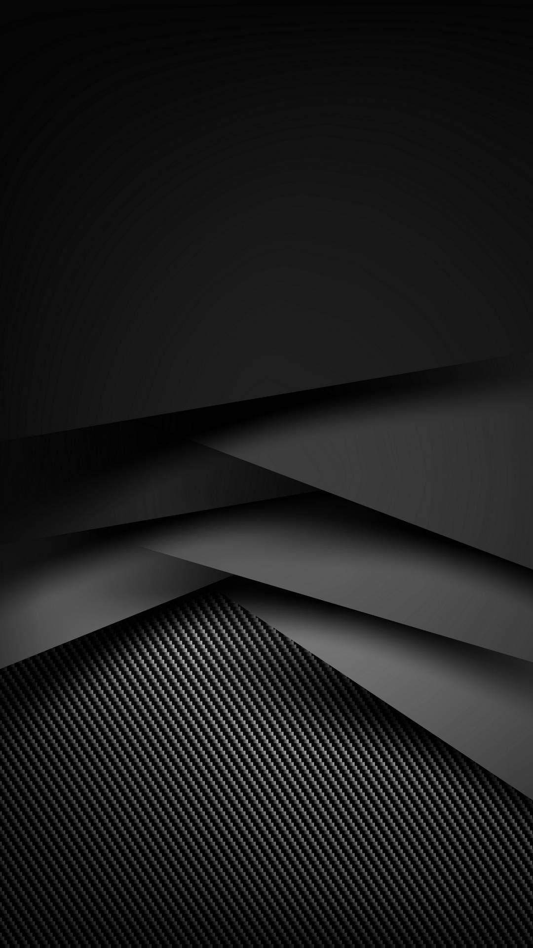 Dunkel, Android, Hintergrund, Matt Schwarz, Modern, 1080x1920 Full HD Handy