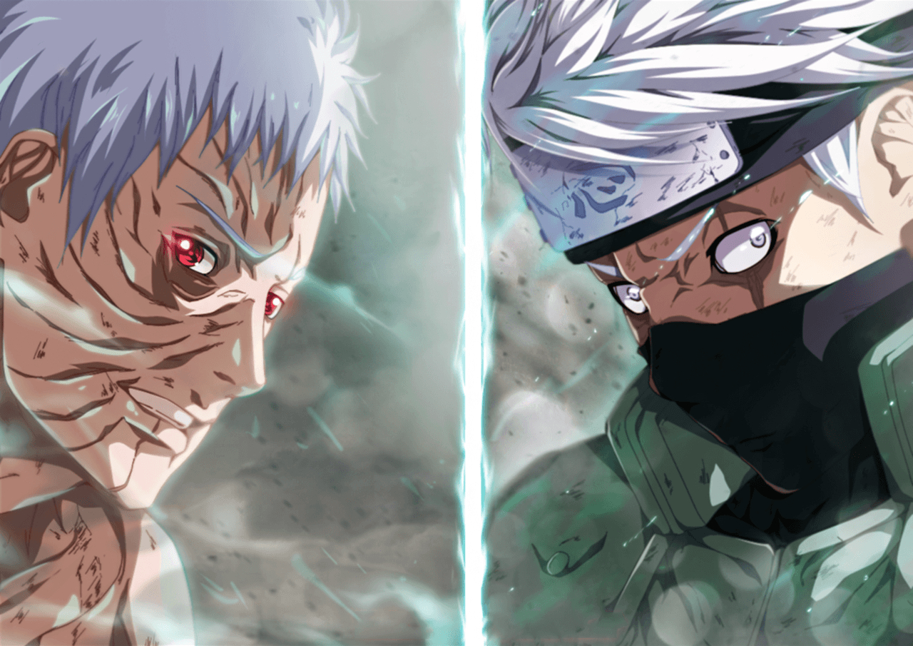 Obito, Kakashi, Wallpaper, Hintergrund, Anime, 1280x910 HD Desktop