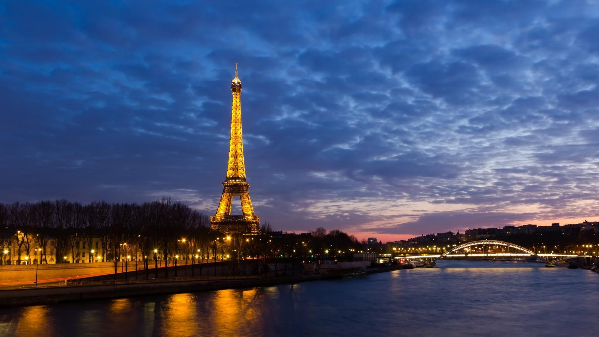 HD, Eiffelturm, Paris, Reisen, Frankreich, 1920x1080 Full HD Desktop