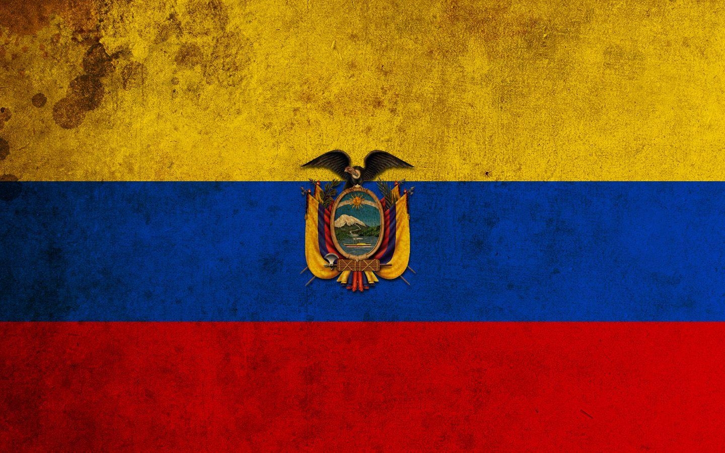 Ecuador, Flagge, HD, Hintergrund, Naturbild, 1440x900 HD Desktop