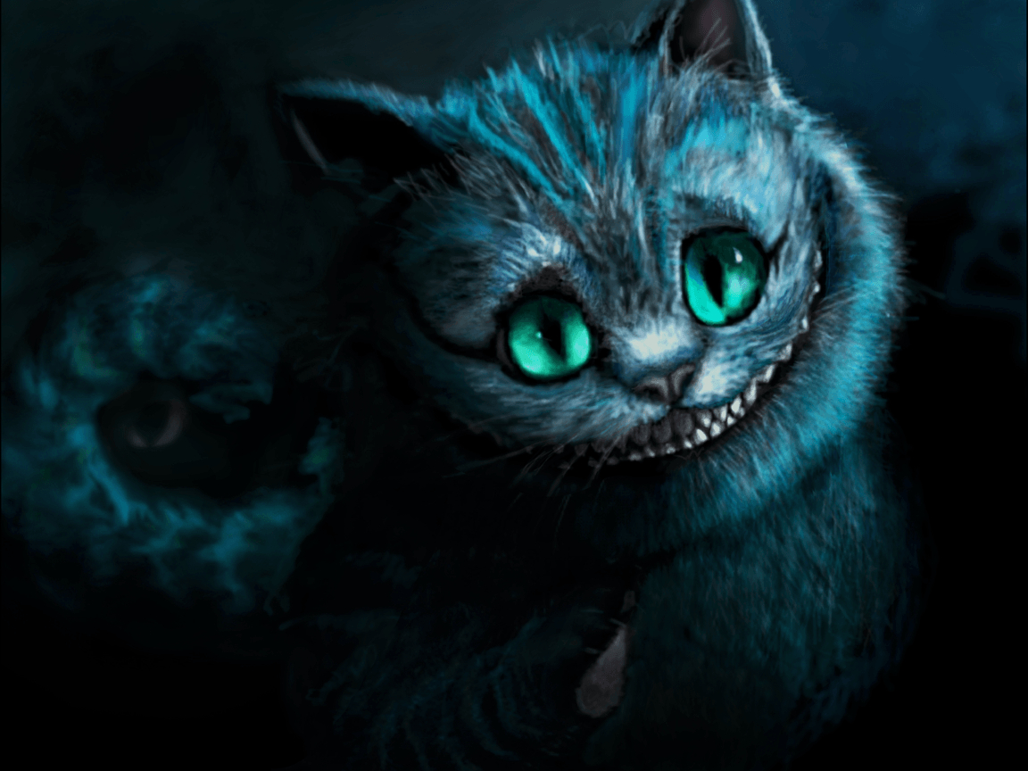 Cheshire Cat, Cartoon, Grinsekatze, Alice, Wunderland, 1160x870 HD Desktop