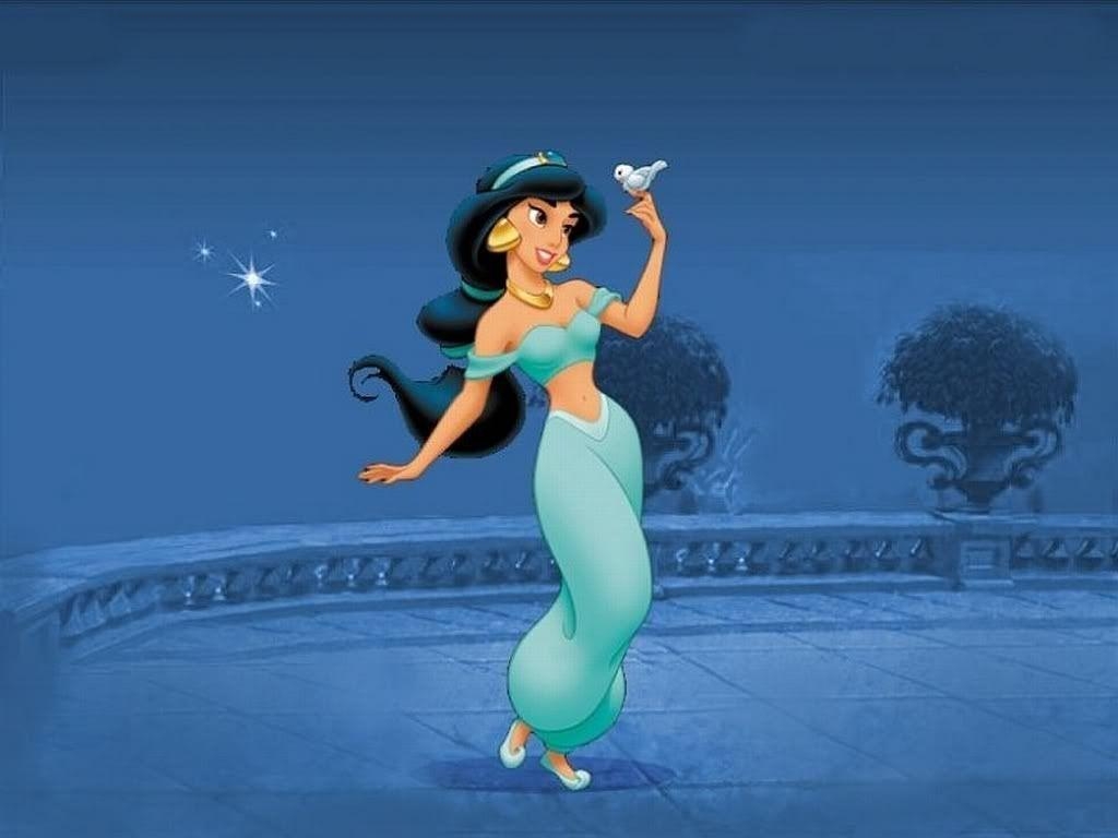 Prinzessin Jasmin, Disney, Zeichentrickfilm, Aladdin, fiktive Figur, 1030x770 HD Desktop