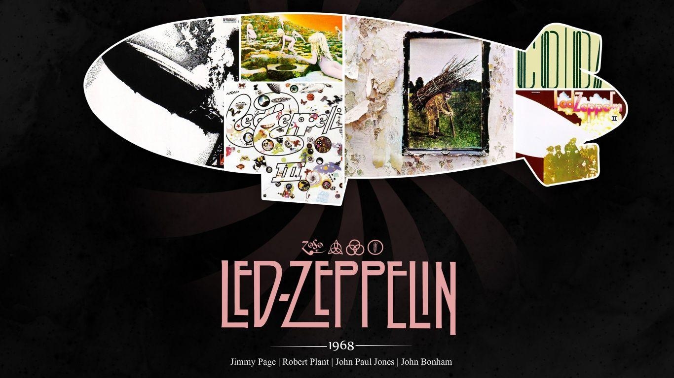 Led Zeppelin, Hintergrund, HQ, Rock, Bild, 1370x770 HD Desktop