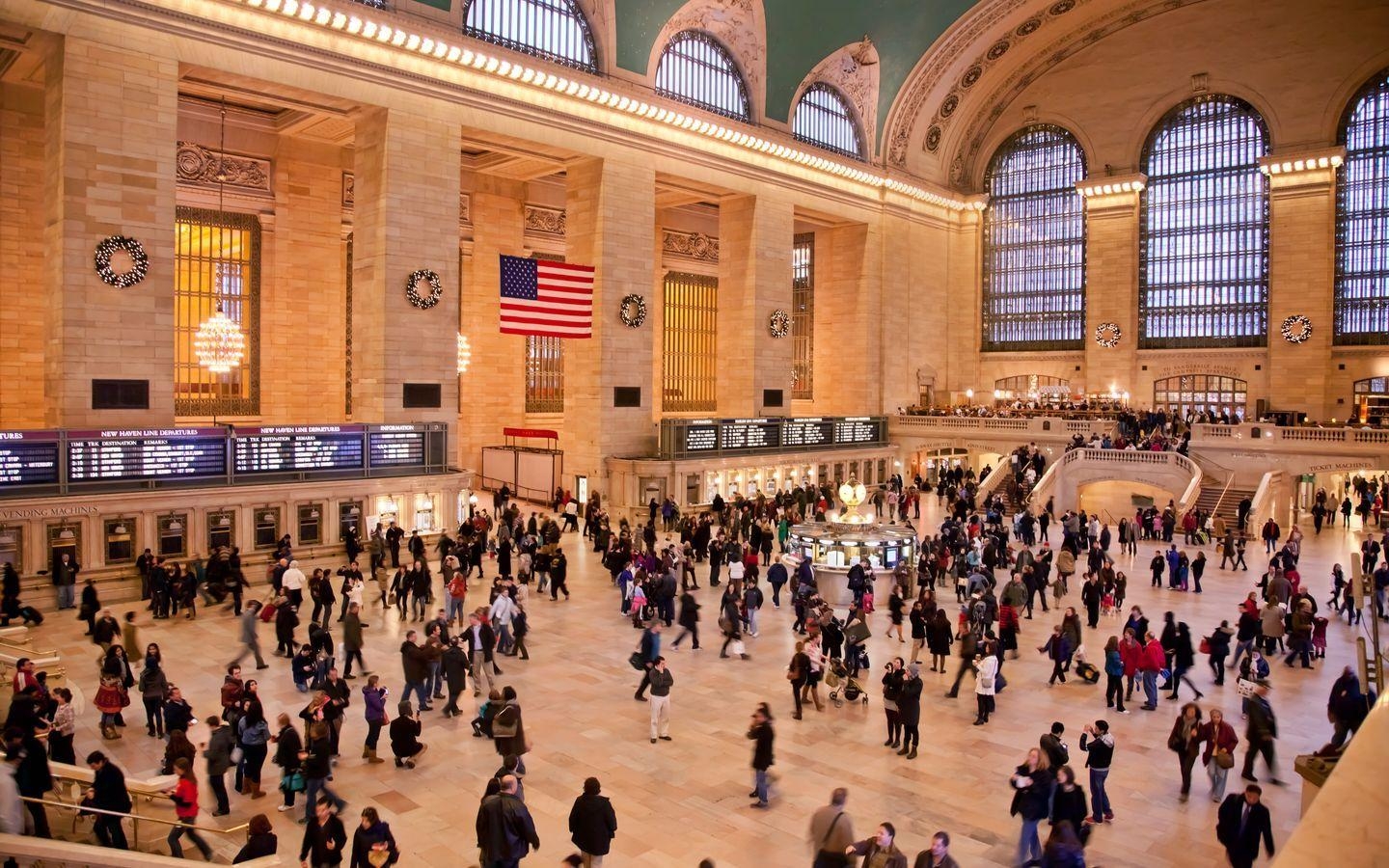 Grand Central Terminal, Bild, Architektur, Innenraum, Reisen, 1440x900 HD Desktop