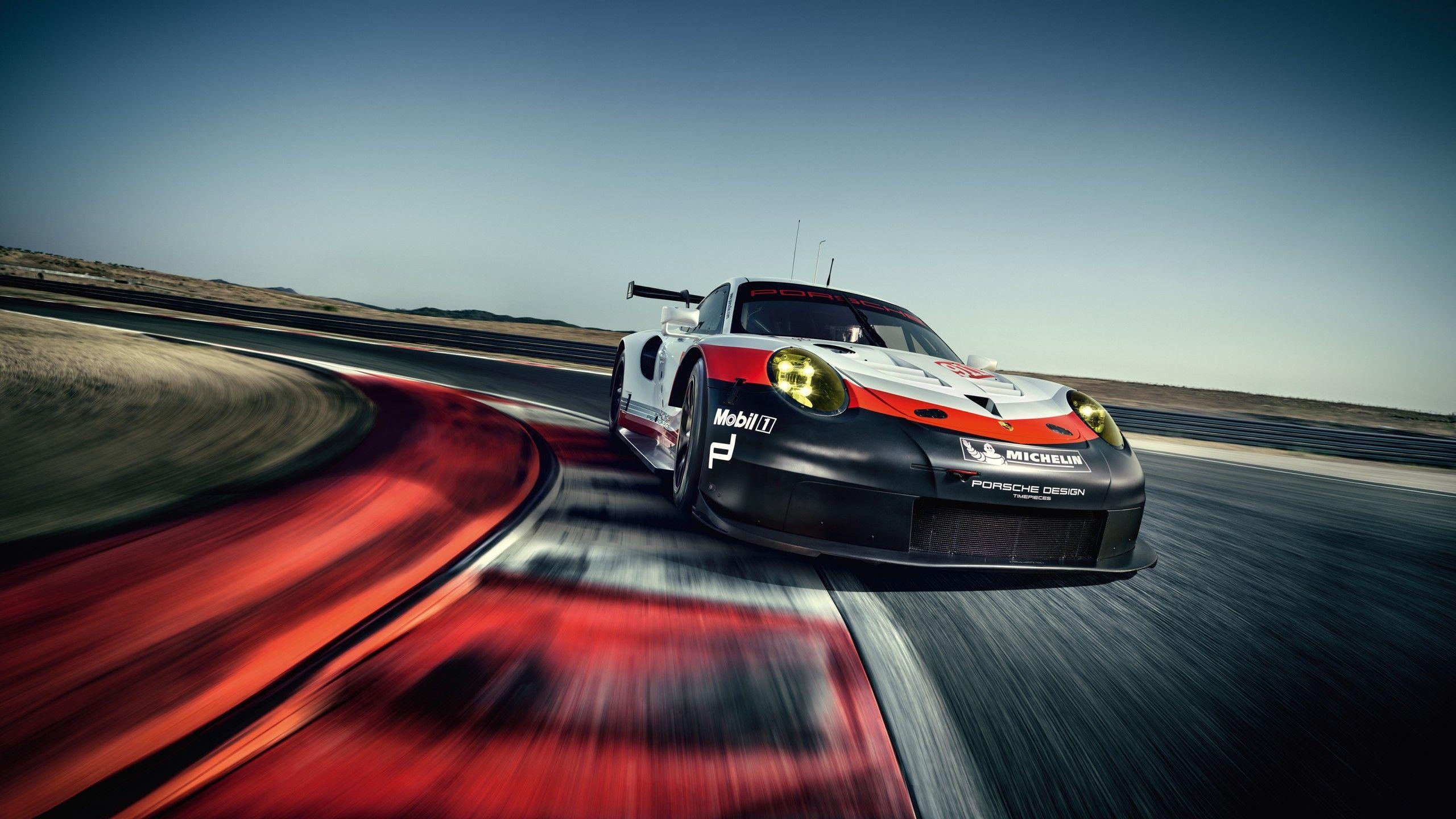 Porsche 911 RSR, Autorennen, Motorsport, Automotive, Fahrzeuge, 2560x1440 HD Desktop