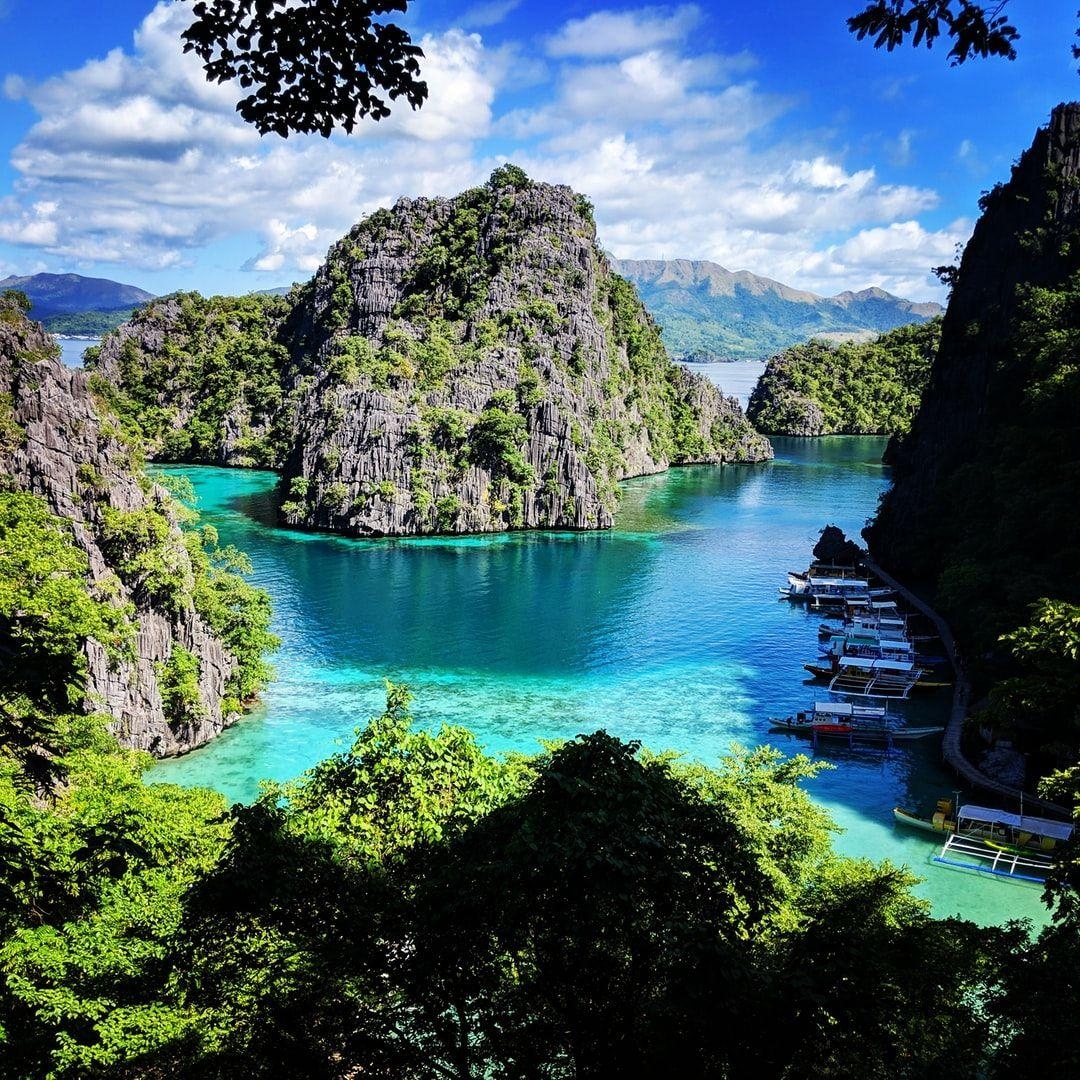 Coron, Palawan, Bild, kostenlos, Download, 1080x1080 HD Handy