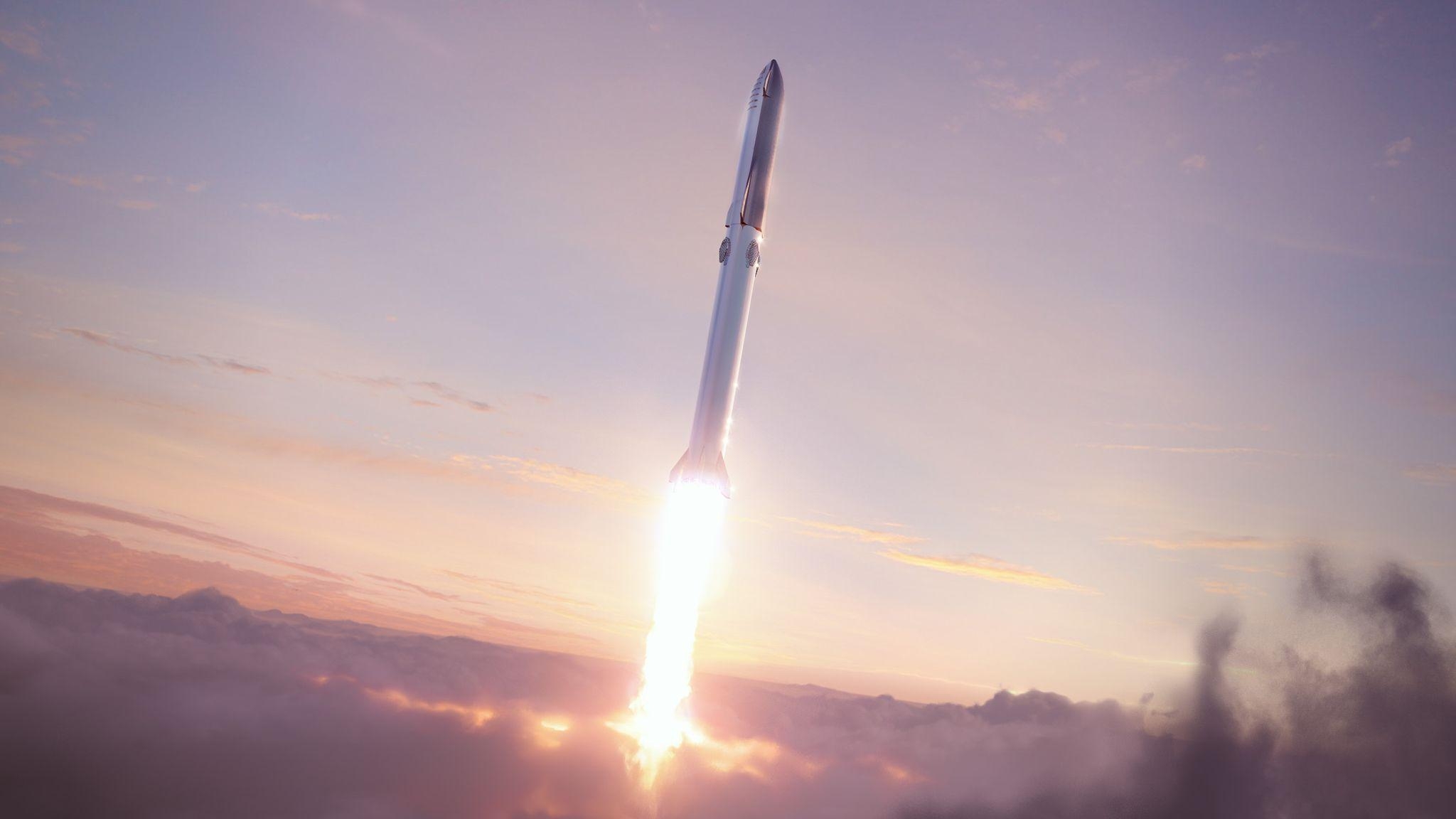 SpaceX, Mensch auf Mars, Hintergrund, Zukunft, Exploration, 2050x1160 HD Desktop