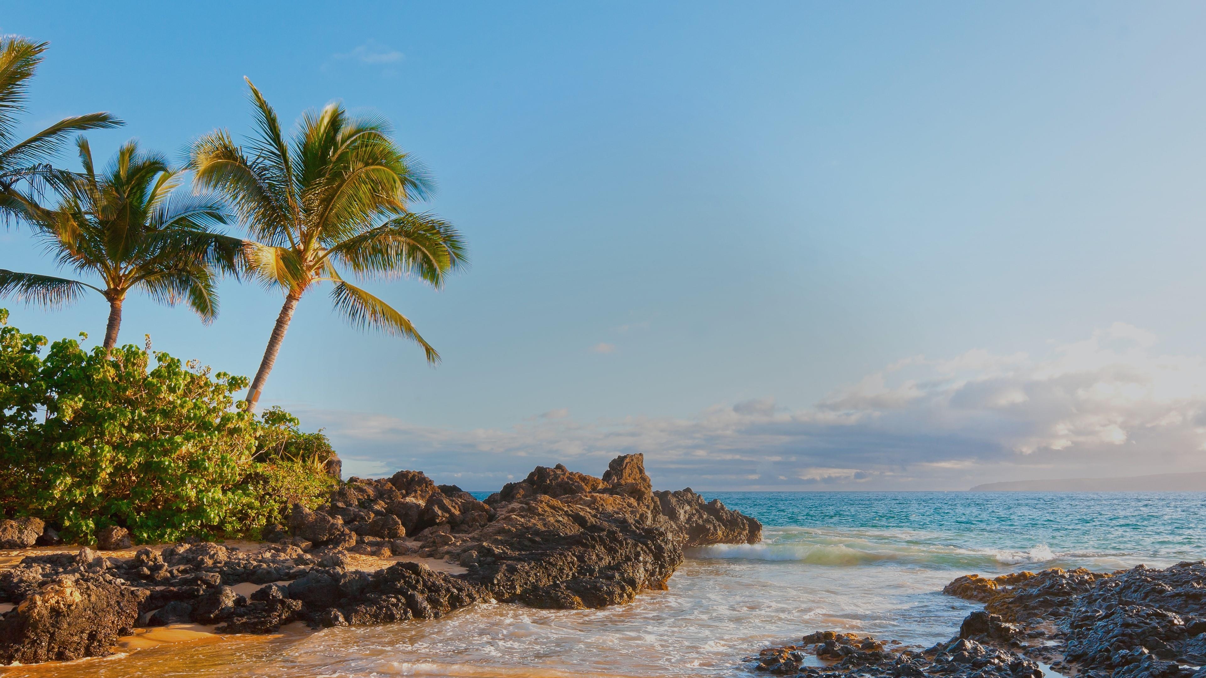 Makena Cove, Hawaii, Strand, Wallpaper Studio, Reisen, 3840x2160 4K Desktop