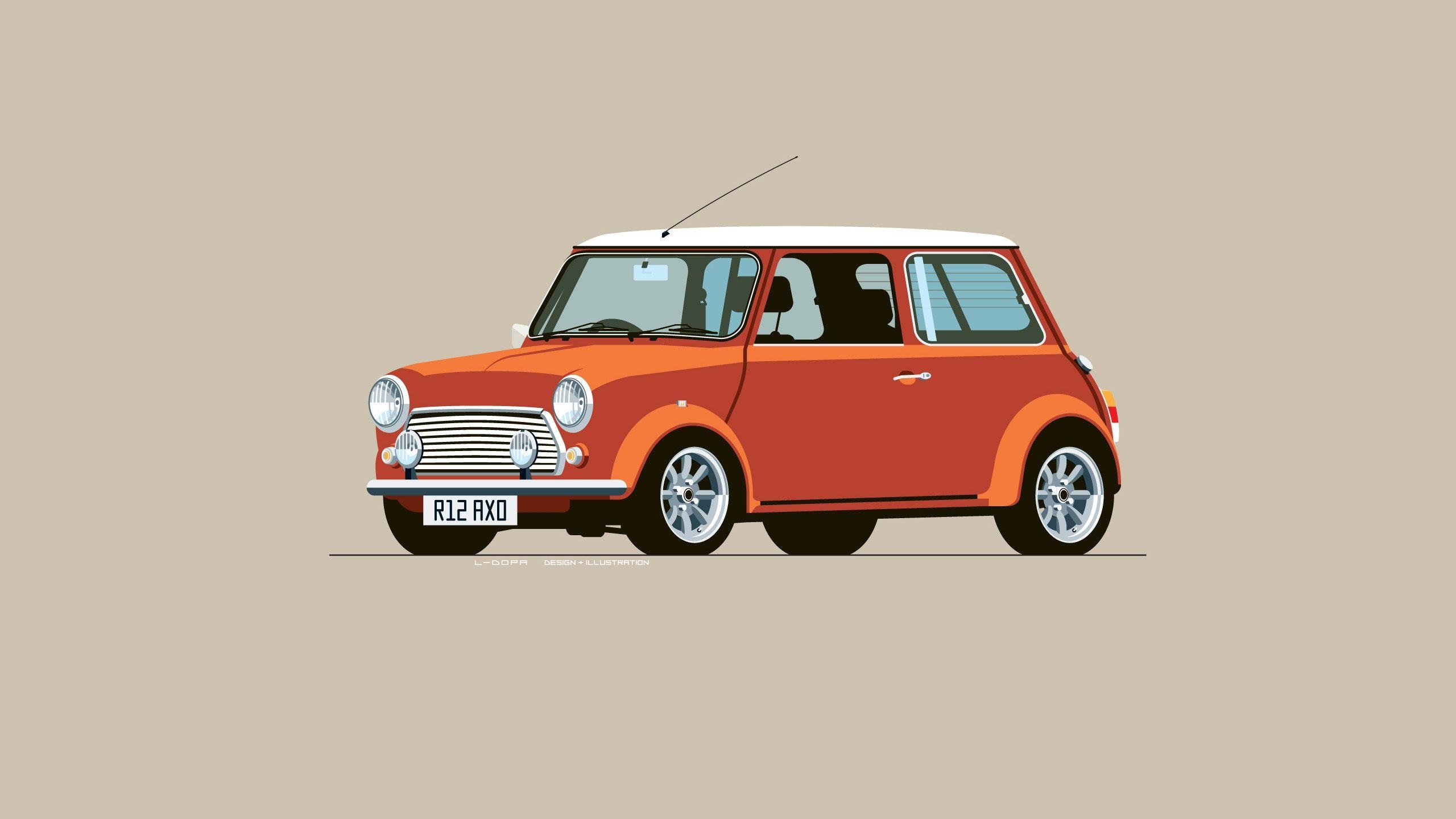 Mini Cooper, Auto, Motiv, Design, 2560x1440 HD Desktop