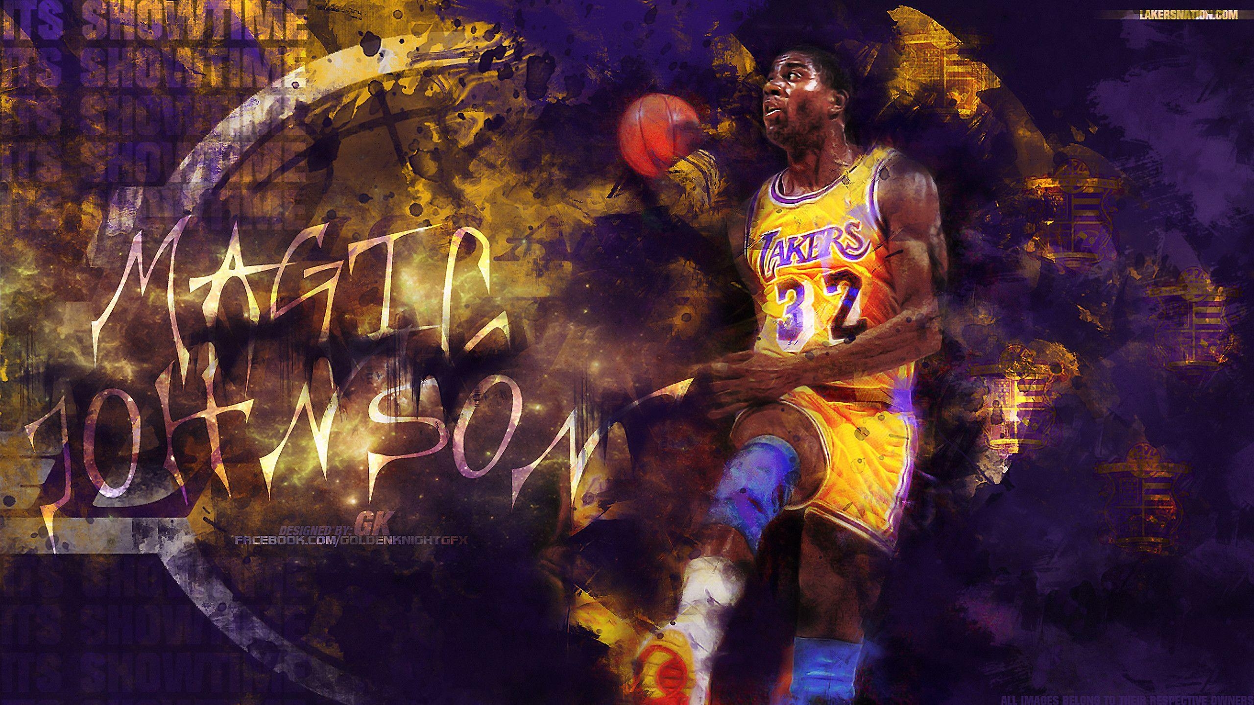 Magic Johnson, Basketballstar, Lakers, Legende, HD Bild, 2560x1440 HD Desktop