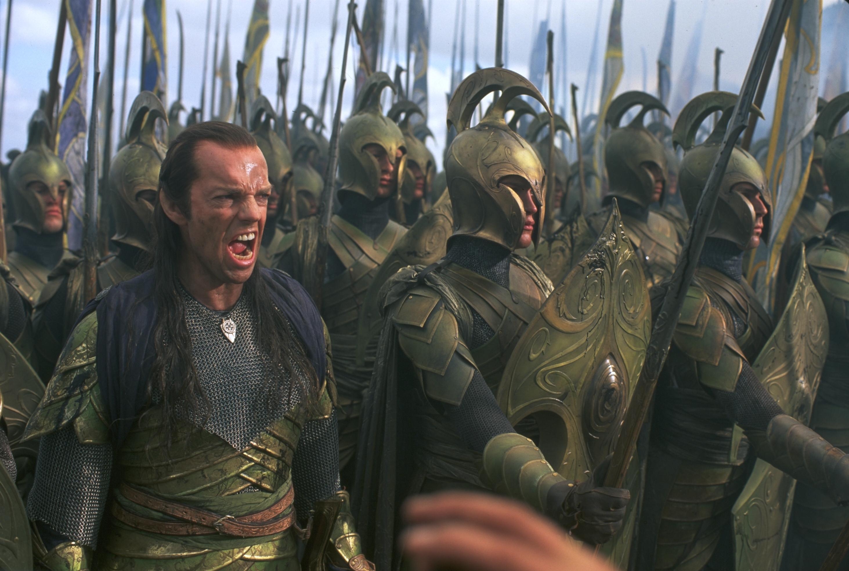 Elrond, Herr der Ringe, Elben, Hugo Weaving, HD, 2930x1970 HD Desktop