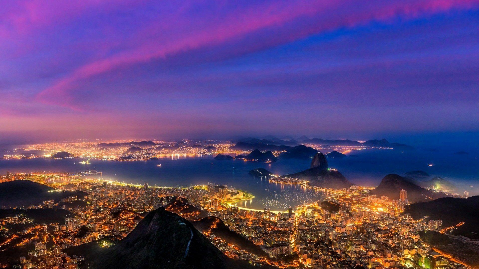 Brasilien, Stadtansicht, HD, Architektur, 1920x1080 Full HD Desktop