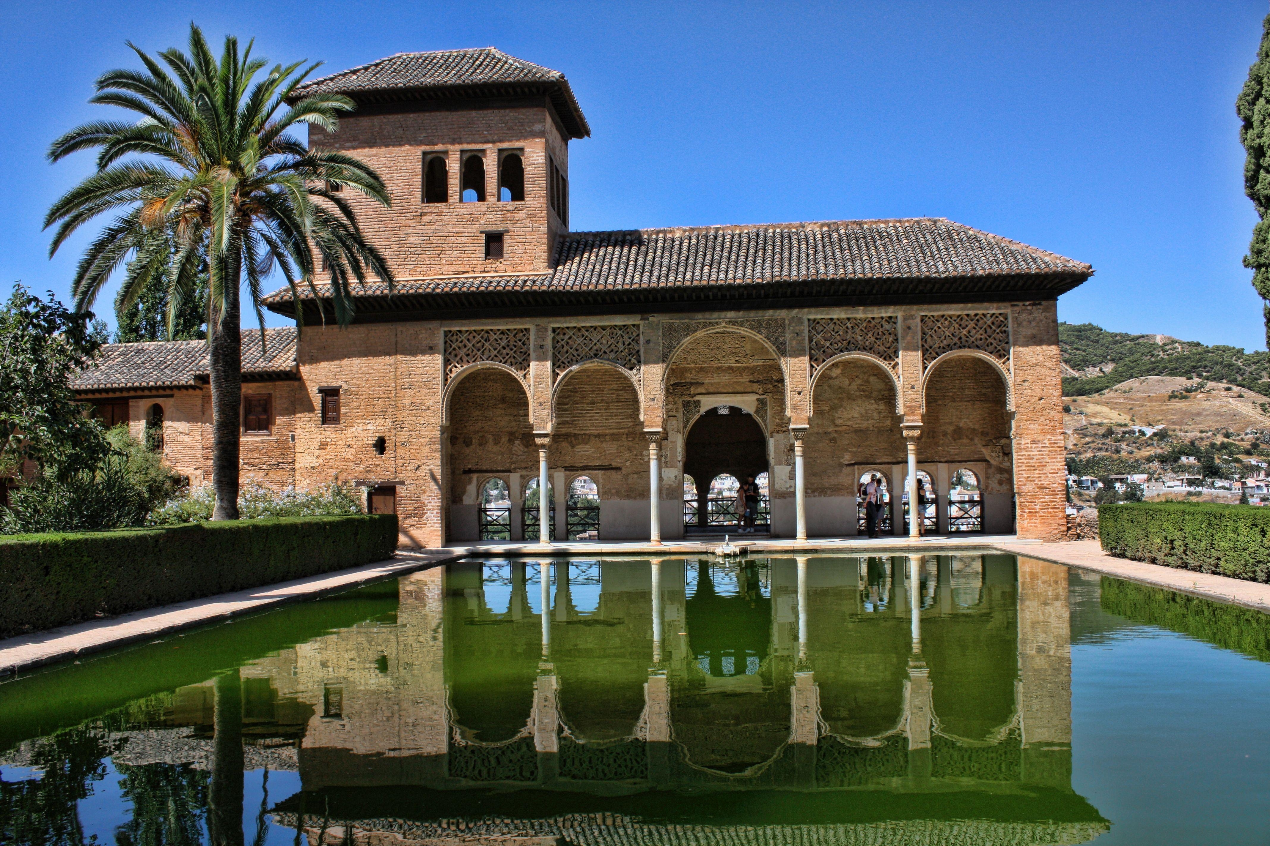 Alhambra, Granada, 4K Ultra, Architektur, Hintergrund, 4280x2850 4K Desktop