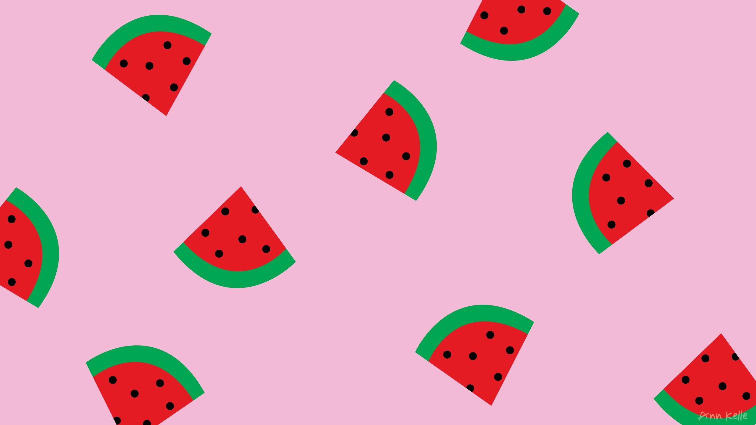 Wassermelonen Desktop Hintergrund, Sommer, Frucht, lebendig, 2560x1440 HD Desktop