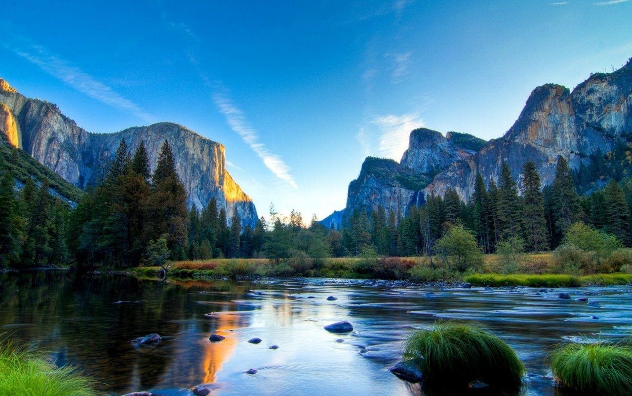 Yosemite Nationalpark, Landschaft, USA, Fotografie, Naturwunder, 1280x810 HD Desktop