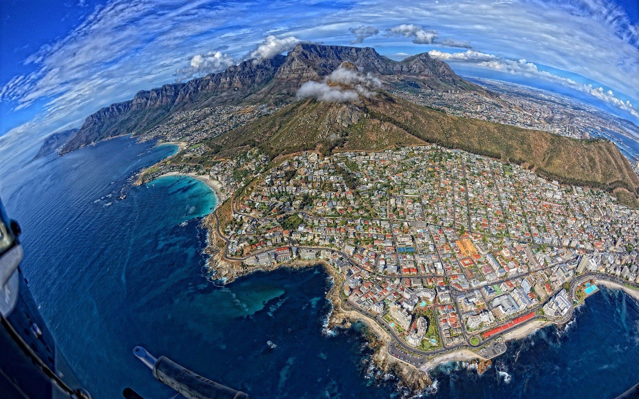 Tafelberg, Cape Town, Südafrika, Aussichtspunkt, Fotografie, 2200x1380 HD Desktop