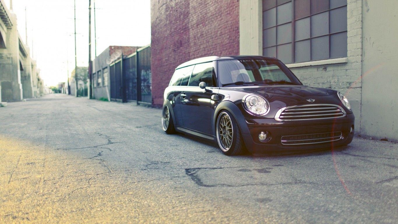 Mini Cooper Stance, Tuning, Desktop-Bild, 1370x770 HD Desktop