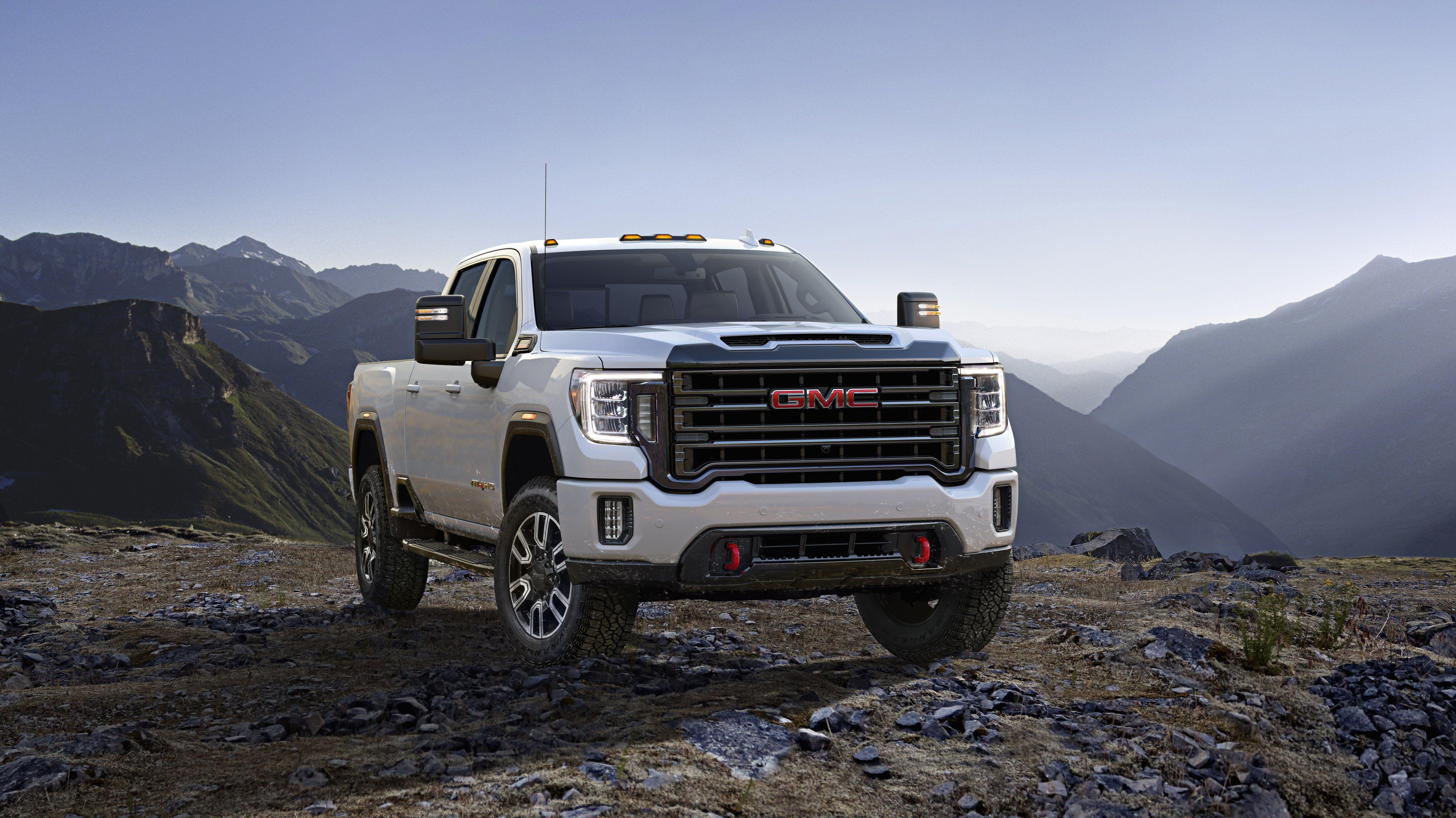 GMC Sierra HD, AT4, Bild, Foto, Hintergrund, 5700x3210 4K Desktop