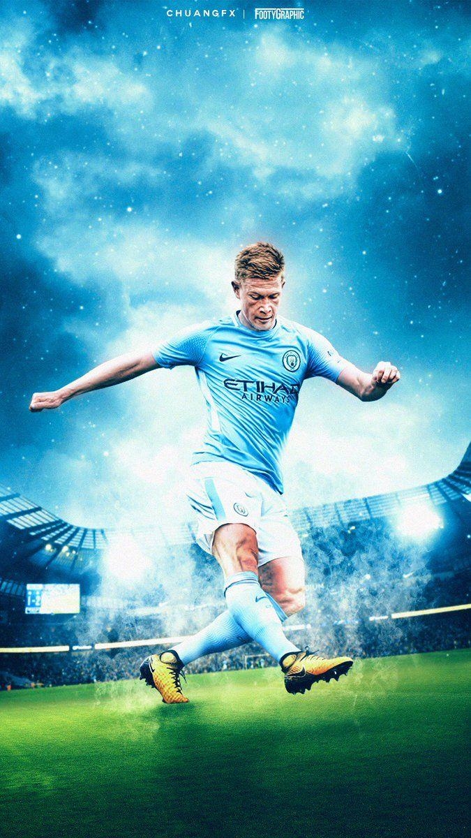 Kevin De Bruyne, Grafik, Joeri Gosens, Fußball, Manchester, 680x1200 HD Handy