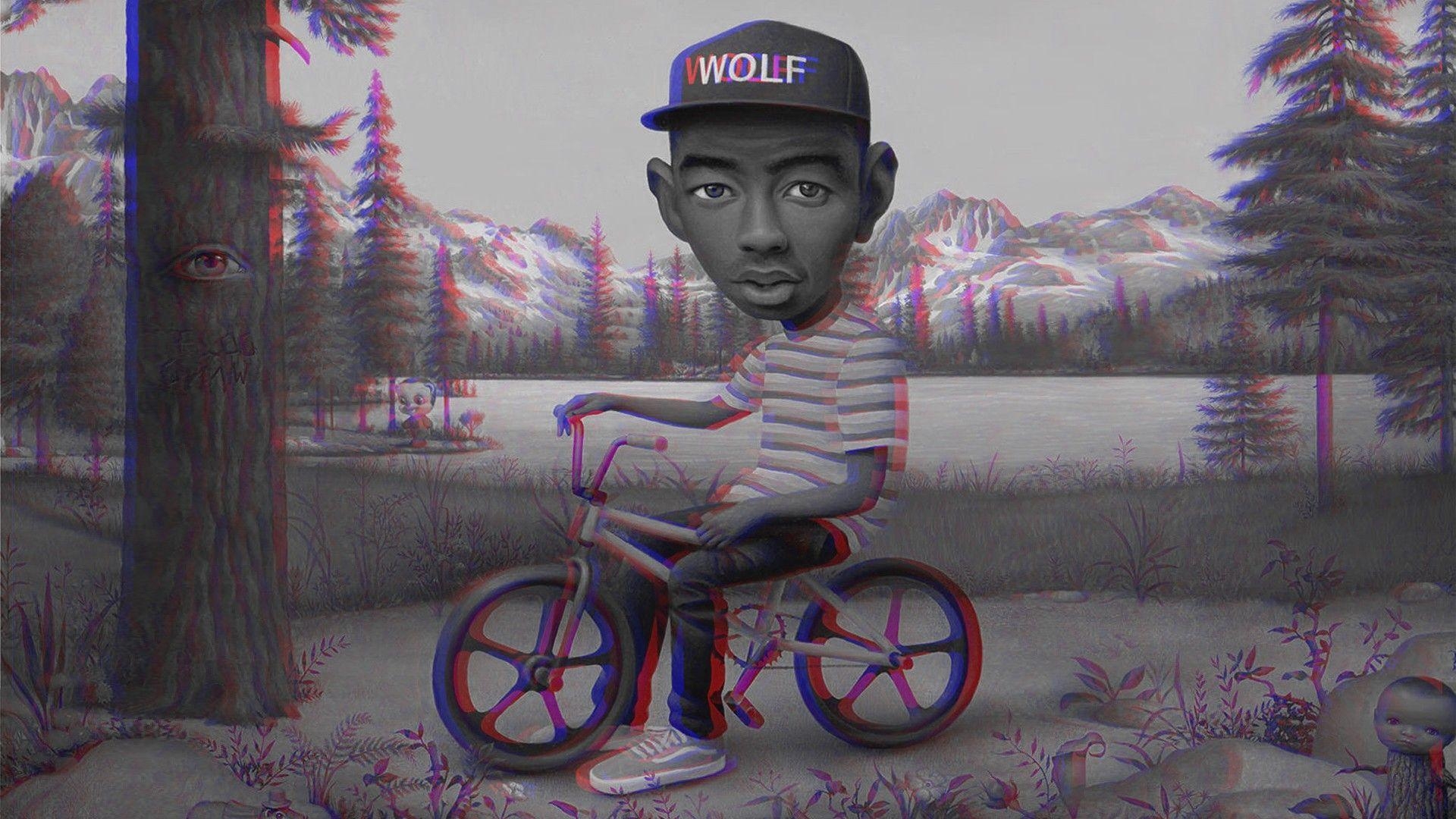 Tyler the Creator, Anaglyph, 3D, Hip Hop, Musik, 1920x1080 Full HD Desktop