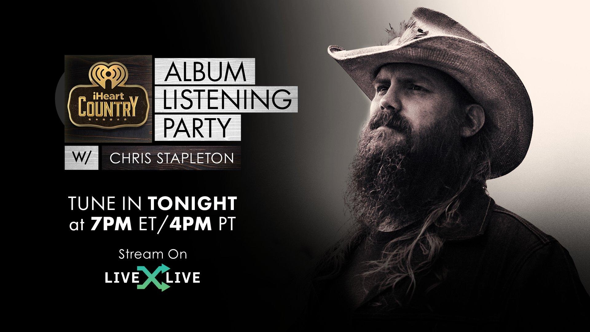 Chris Stapleton, Starting Over, Album, Hörparty, IHeart, 1920x1080 Full HD Desktop