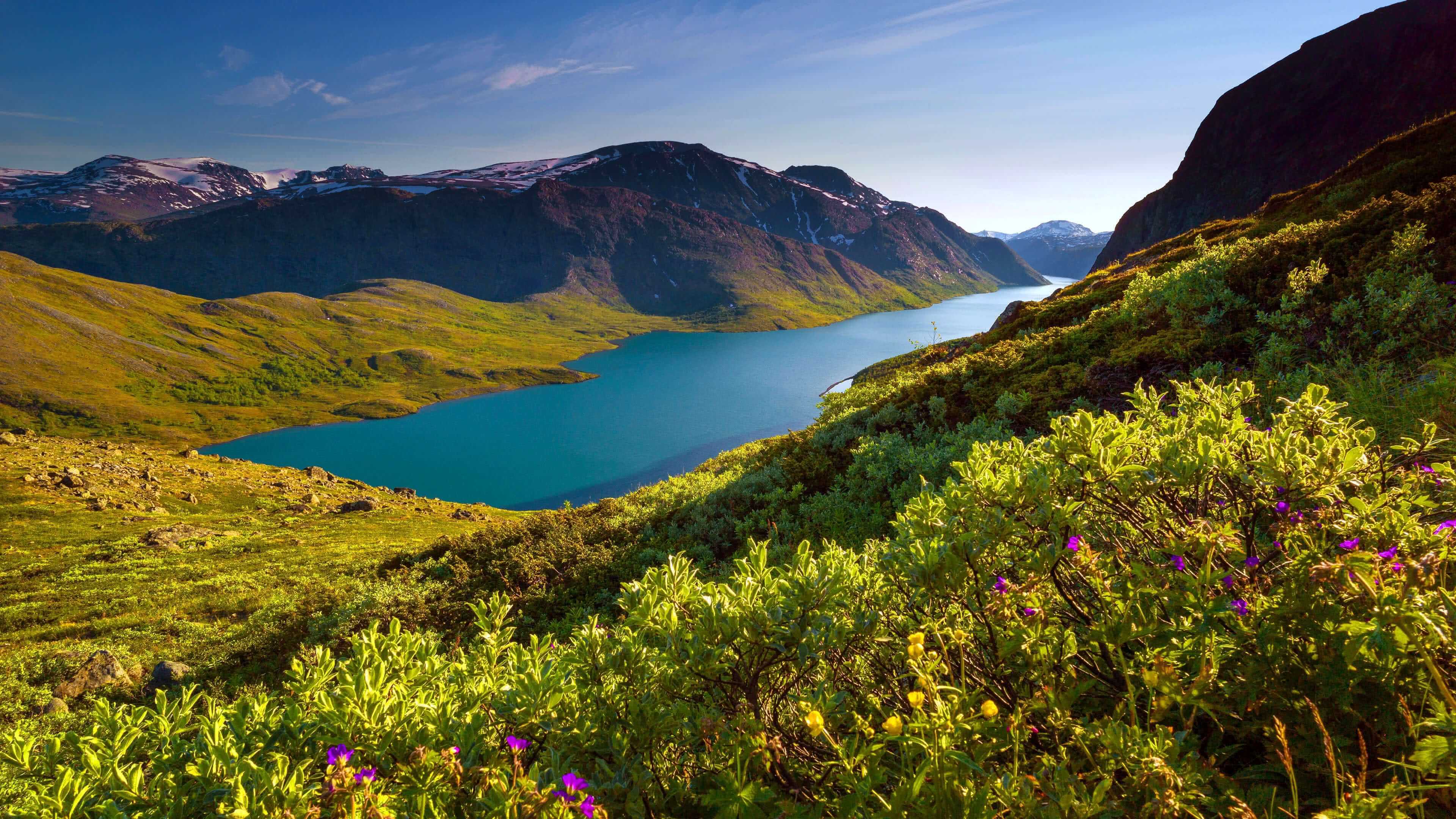 Jotunheimen, Nationalpark, Gebirge, Norwegen, UHD, 3840x2160 4K Desktop