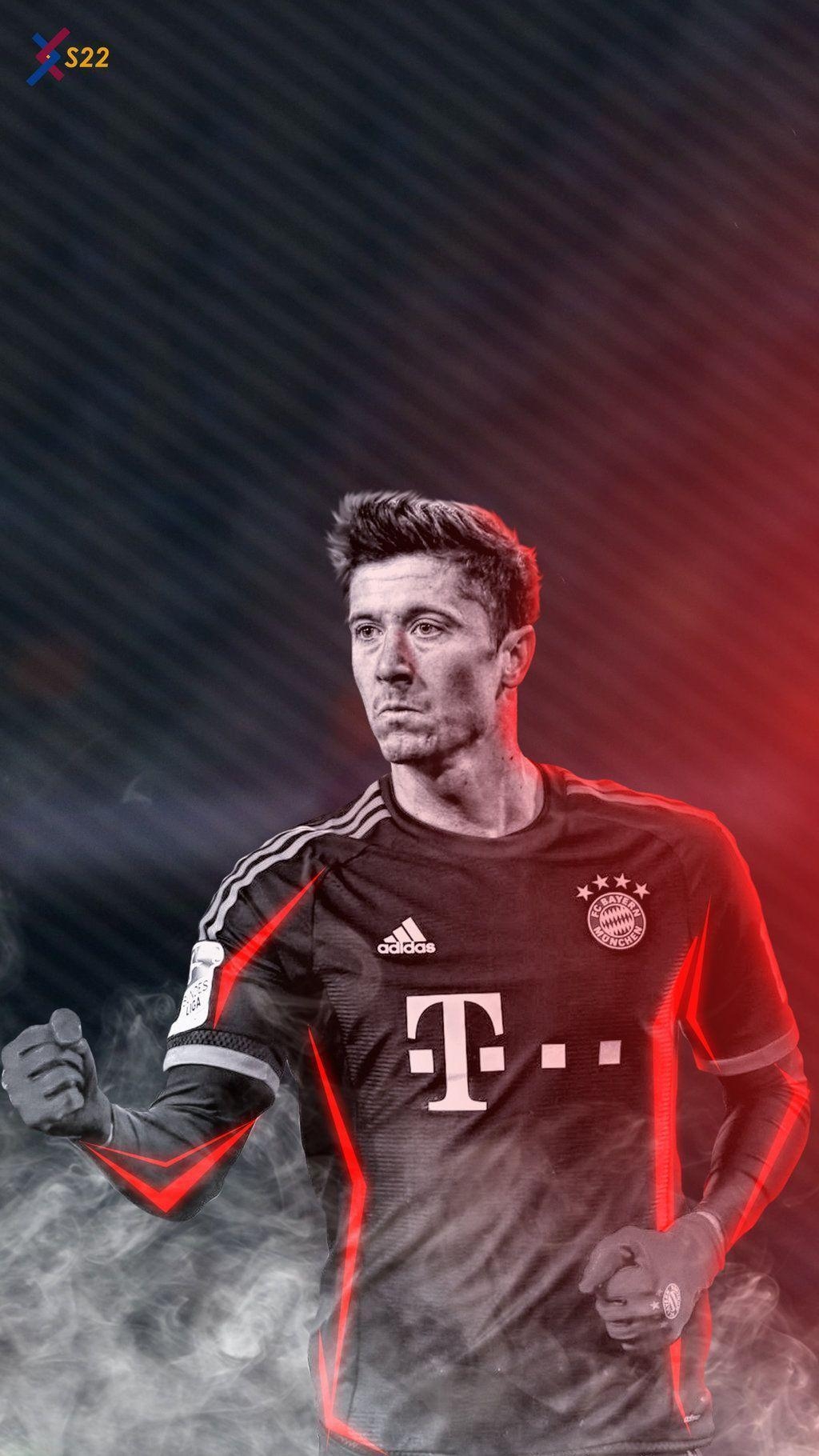 Robert Lewandowski, iPhone, Fußball, HD, Spieler, 1030x1820 HD Handy