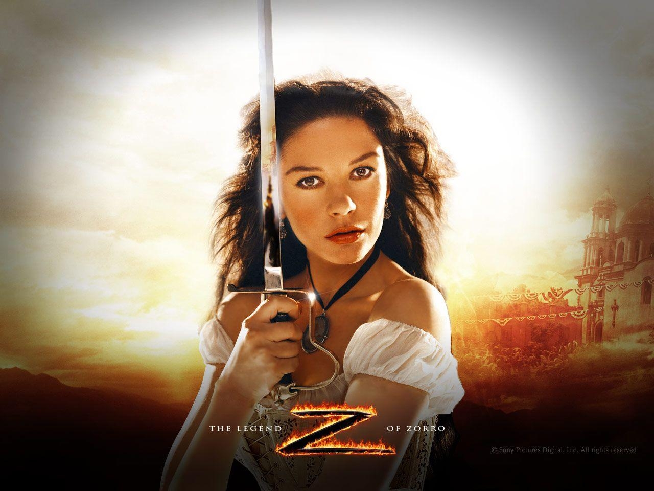 Catherine Zeta-Jones, Zorro, Legende, Film, Schauspielerin, 1280x960 HD Desktop