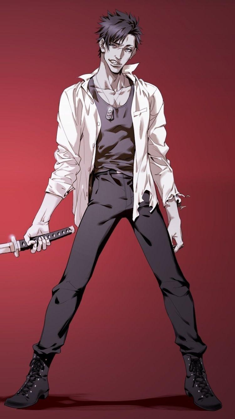 Anime Gangsta, Serie, Charaktere, Grafisch, HD Bild, 750x1340 HD Handy