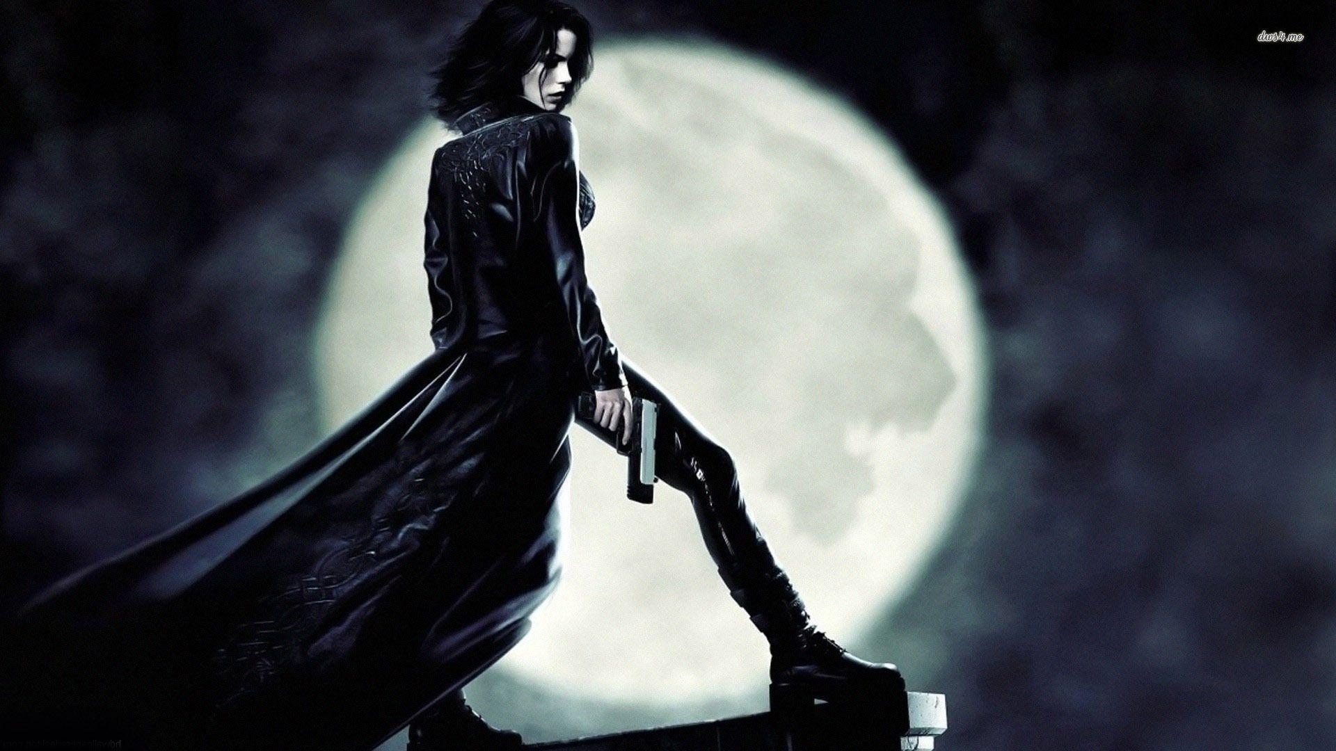 Underworld, Selene, HD, Vampirjägerin, Kate Beckinsale, 1920x1080 Full HD Desktop