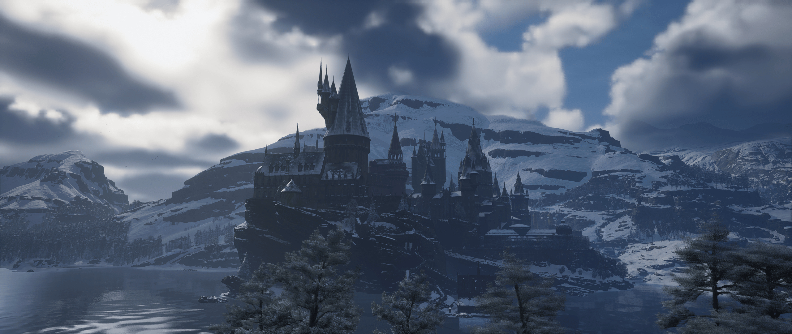 Hogwarts Legacy, PC Gaming, Harry Potter, Screenshot, RPG, 2560x1080 Dual Screen Desktop