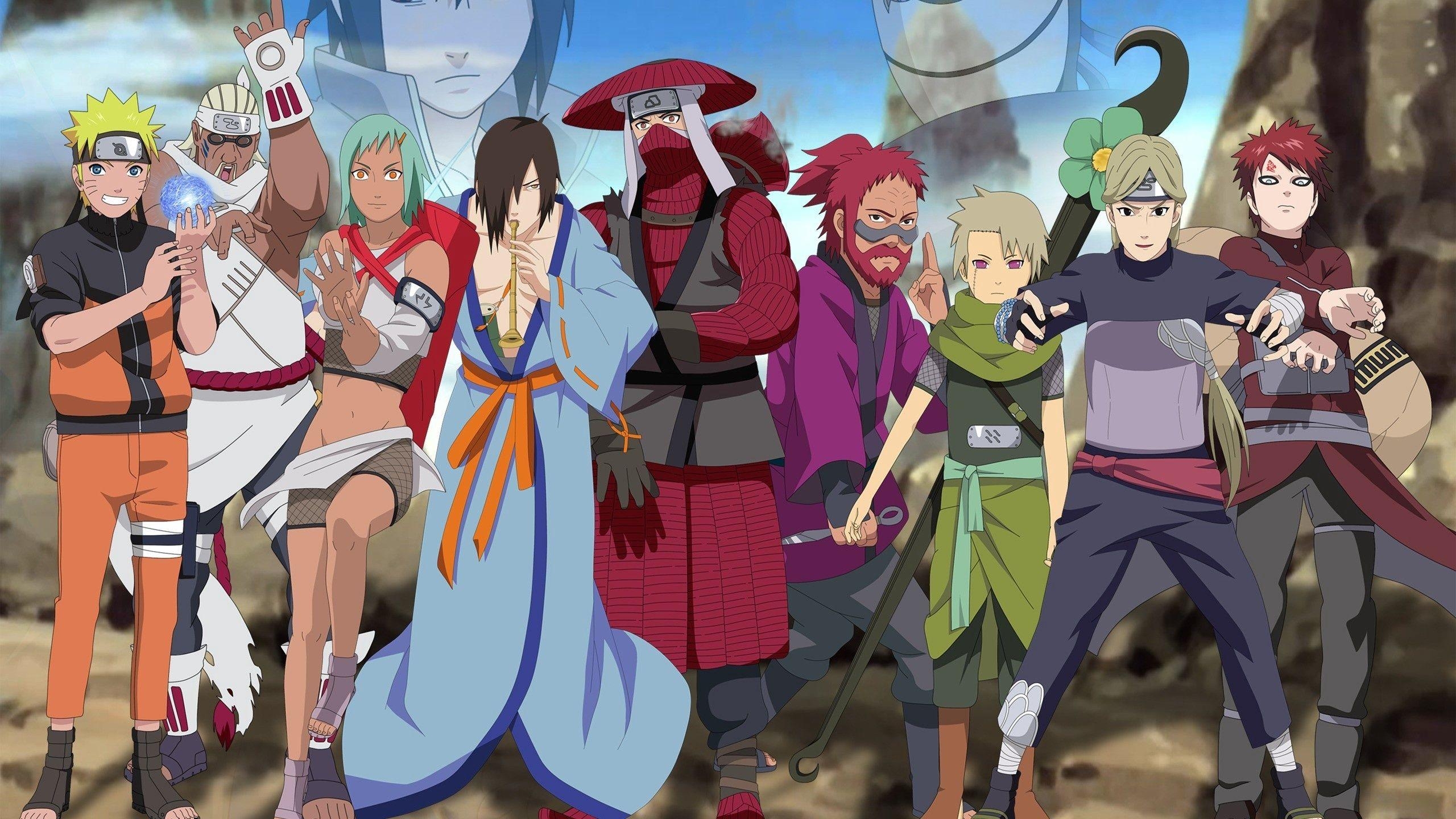 Fu, Naruto, HD Bild, Killer Bee, Anime, 2560x1440 HD Desktop