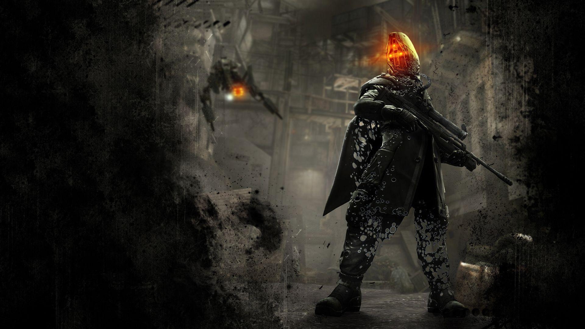 Killzone, Gaming, Sci-Fi, Krieg, Helghast, 1920x1080 Full HD Desktop