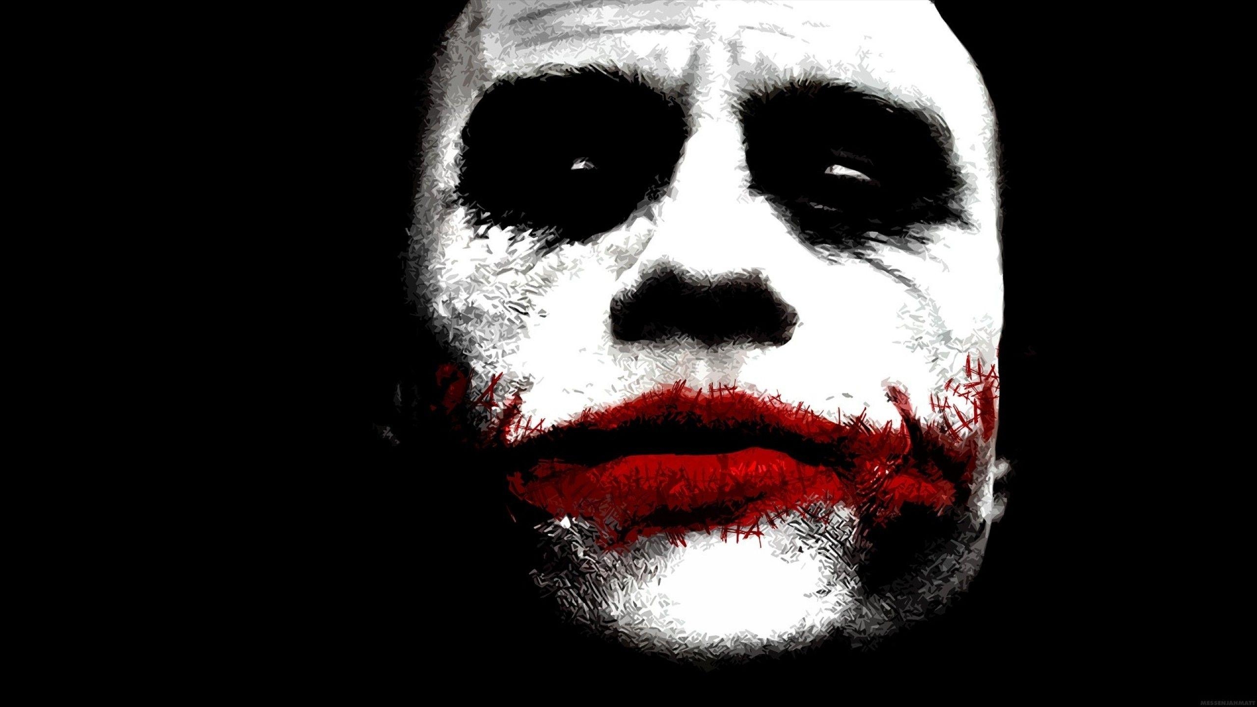 Heath Ledger, Joker, HD, Dekadenz, Chaos, 2560x1440 HD Desktop