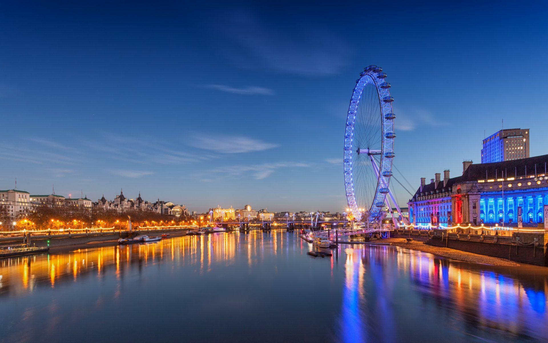 London Eye, England, Stadt, HD, London, 1920x1200 HD Desktop