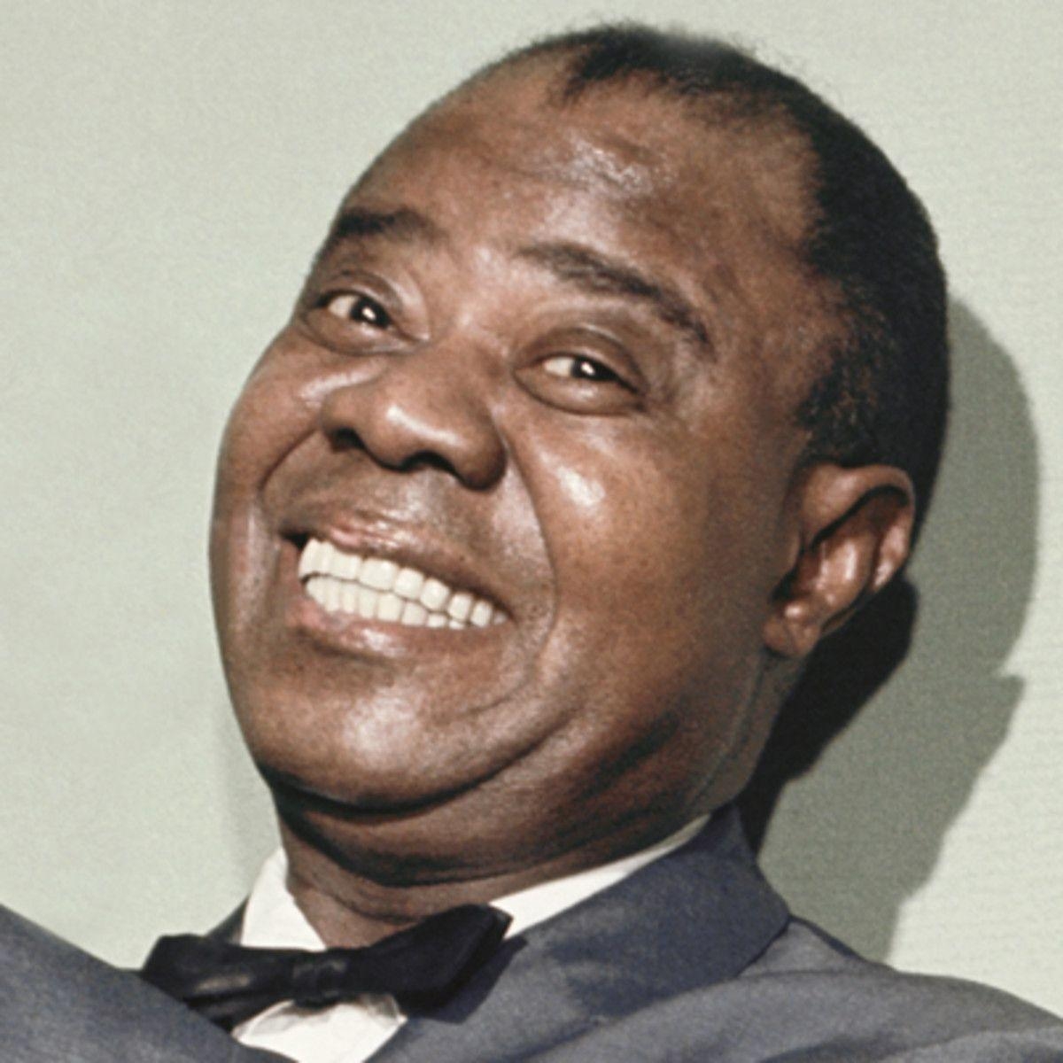 Louis Armstrong, Musik, HQ, Bild, Jazzlegende, 1200x1200 HD Handy