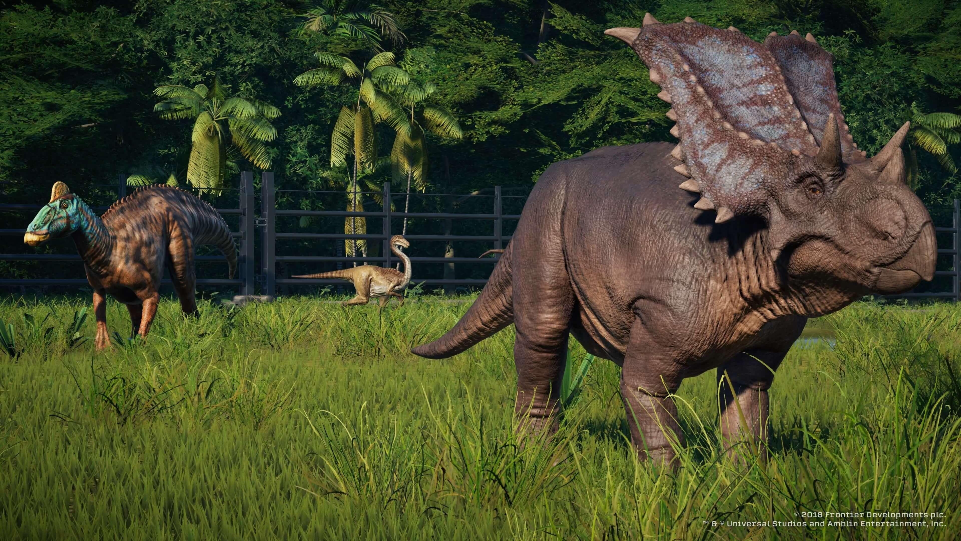 Jurassic World, Evolution, 4K, Dinosaurier-Spiel, Abenteuerspiel, 3840x2160 4K Desktop