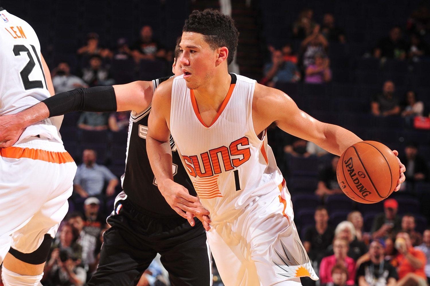 Devin Booker, Phoenix, NBA, Garde, Sportler, 1500x1000 HD Desktop