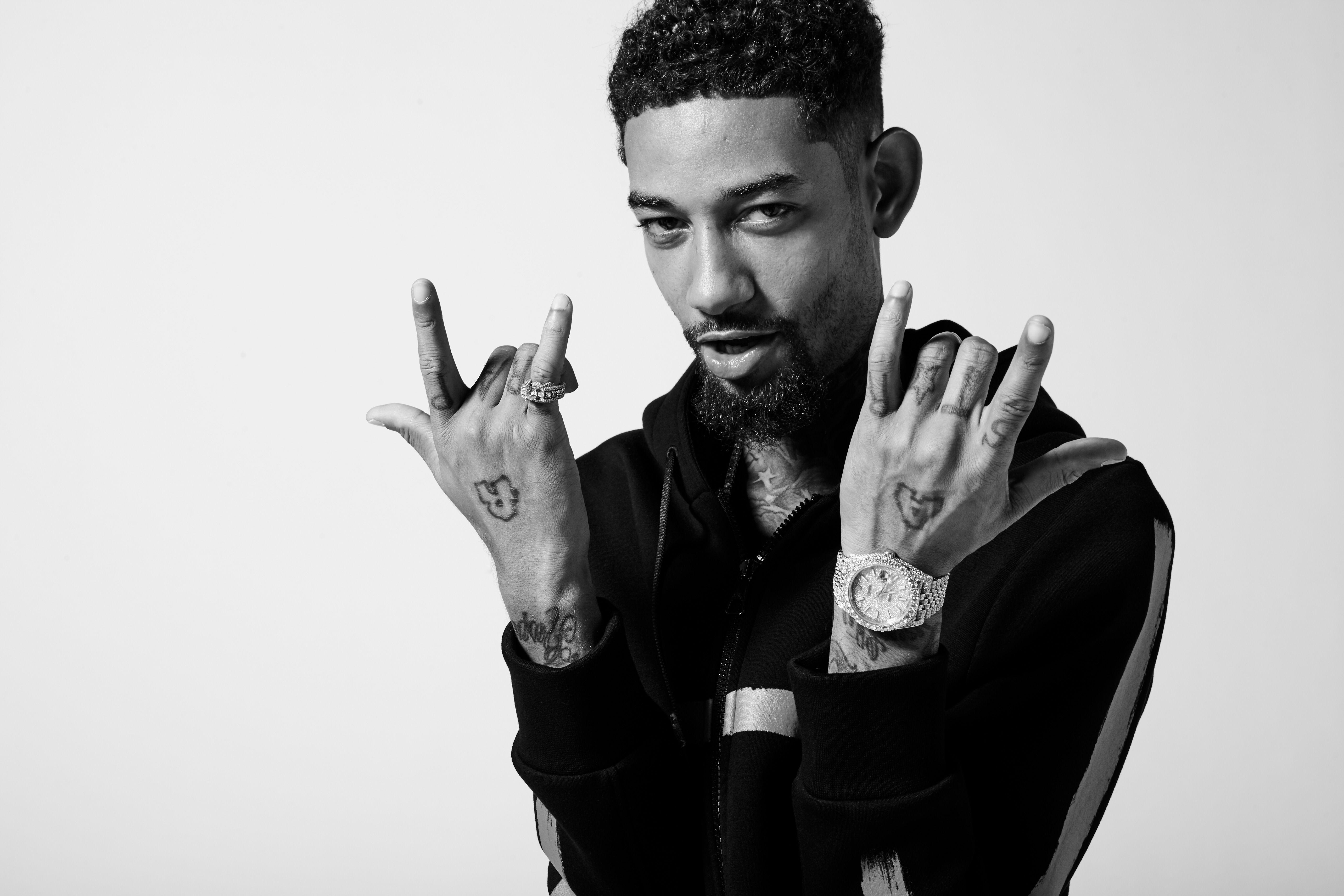 Lil Baby, PnB Rock, Schwarz-Weiß, HD, Hintergrund, 5620x3750 4K Desktop