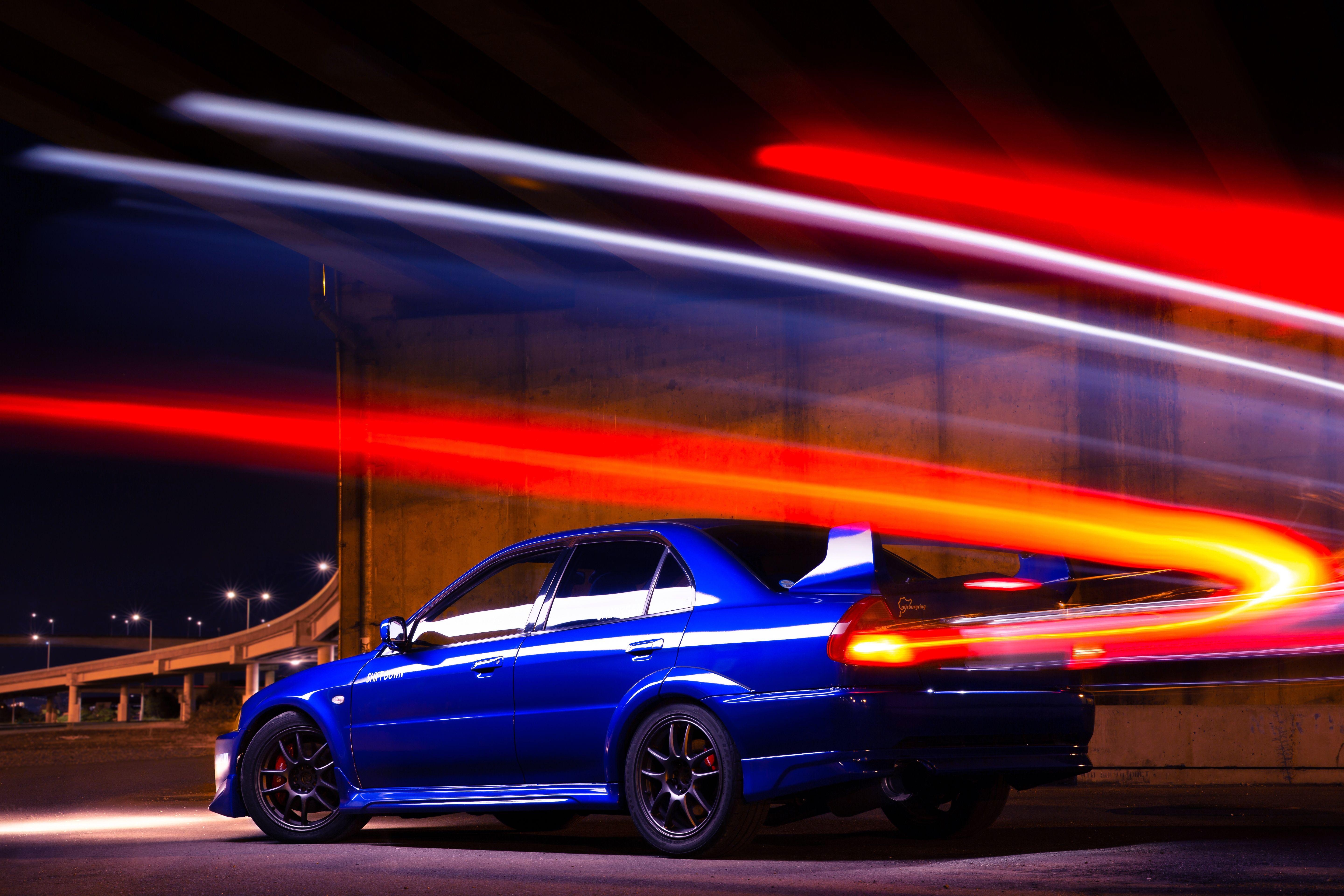 Mitsubishi Lancer, Evolution V, Auto, Bild, Hintergrund, 5760x3840 4K Desktop