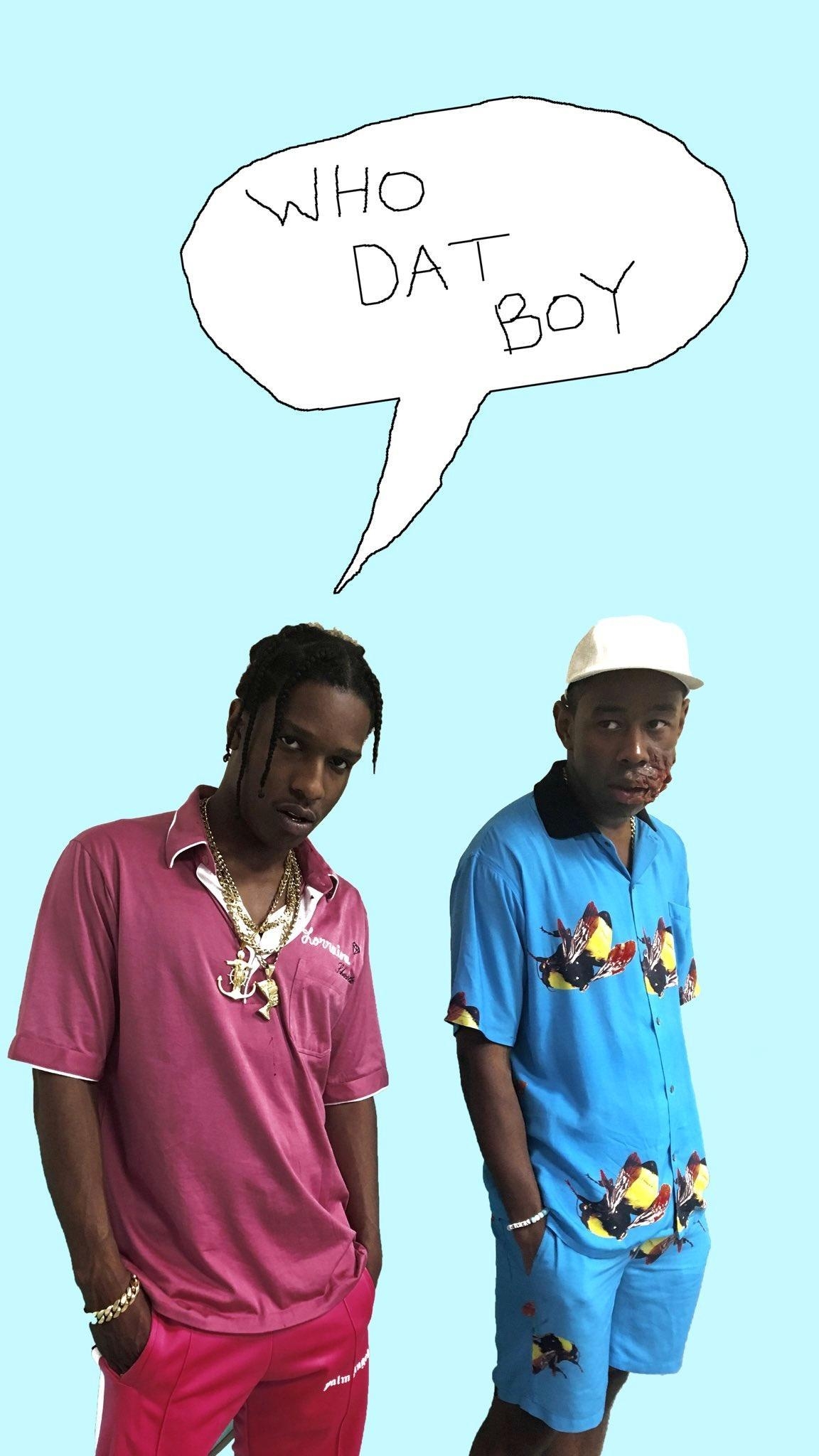 Tyler the Creator, Mobile, A$AP Rocky, Musik, Dat Boy, 1160x2050 HD Handy